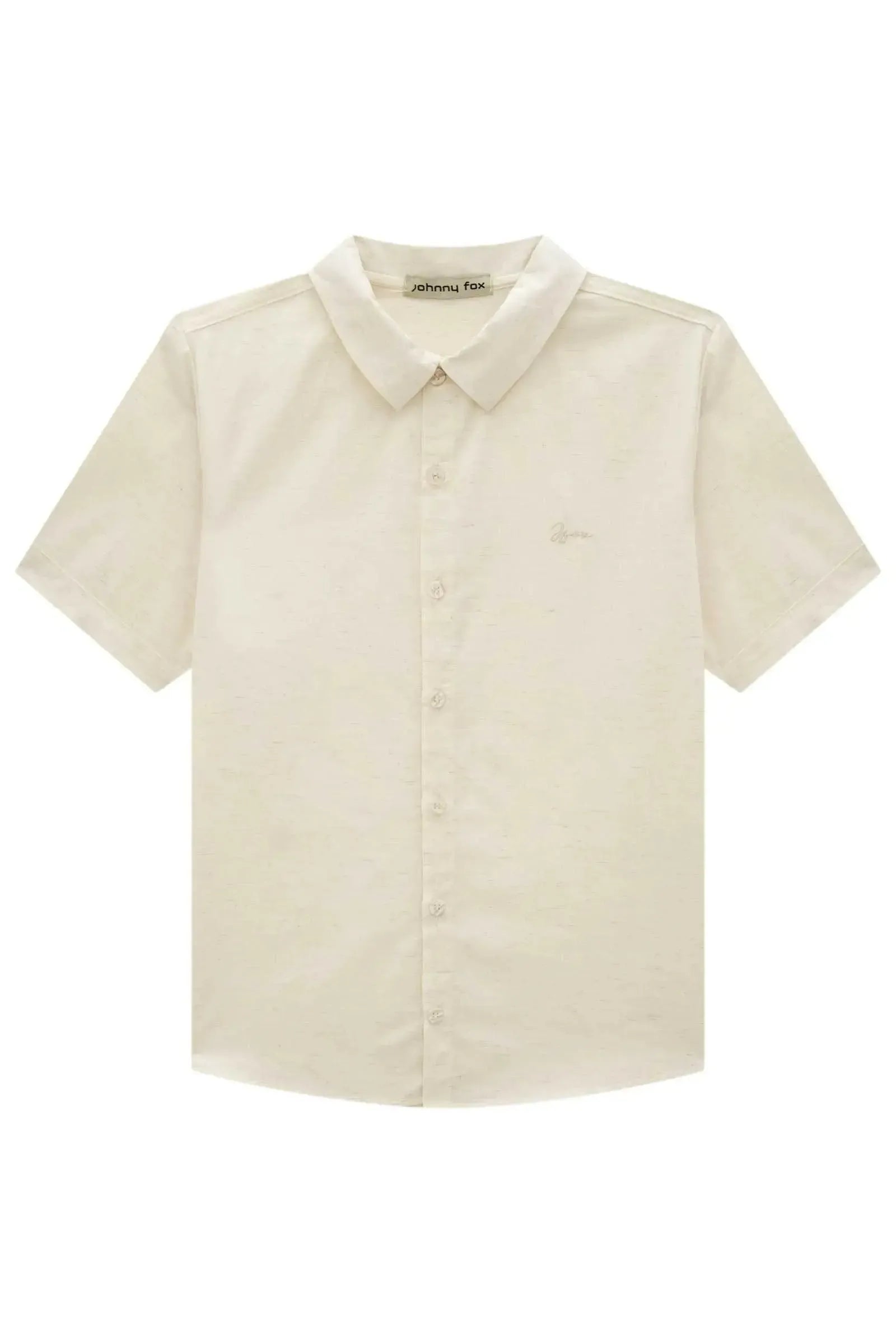 Camisa em Linho Deluxe 95114 Johnny Fox Teen Menino