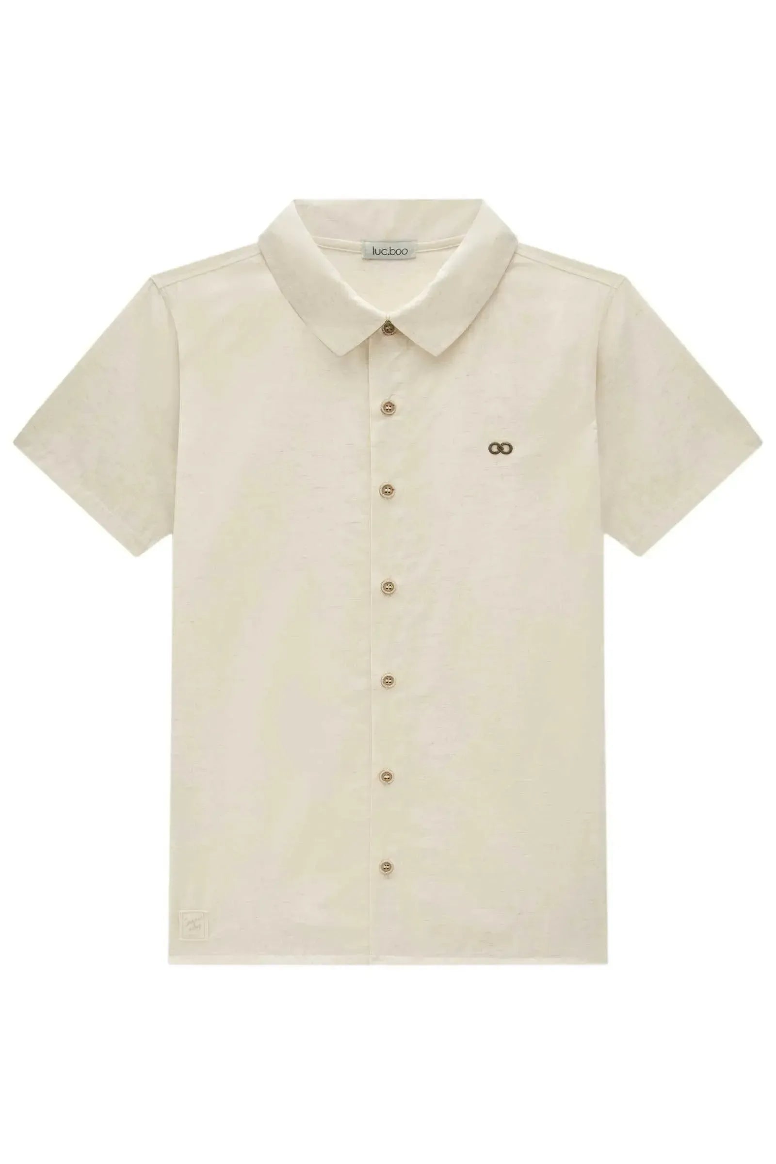 Camisa em Linho Deluxe 96535 LucBoo Infantil Menino
