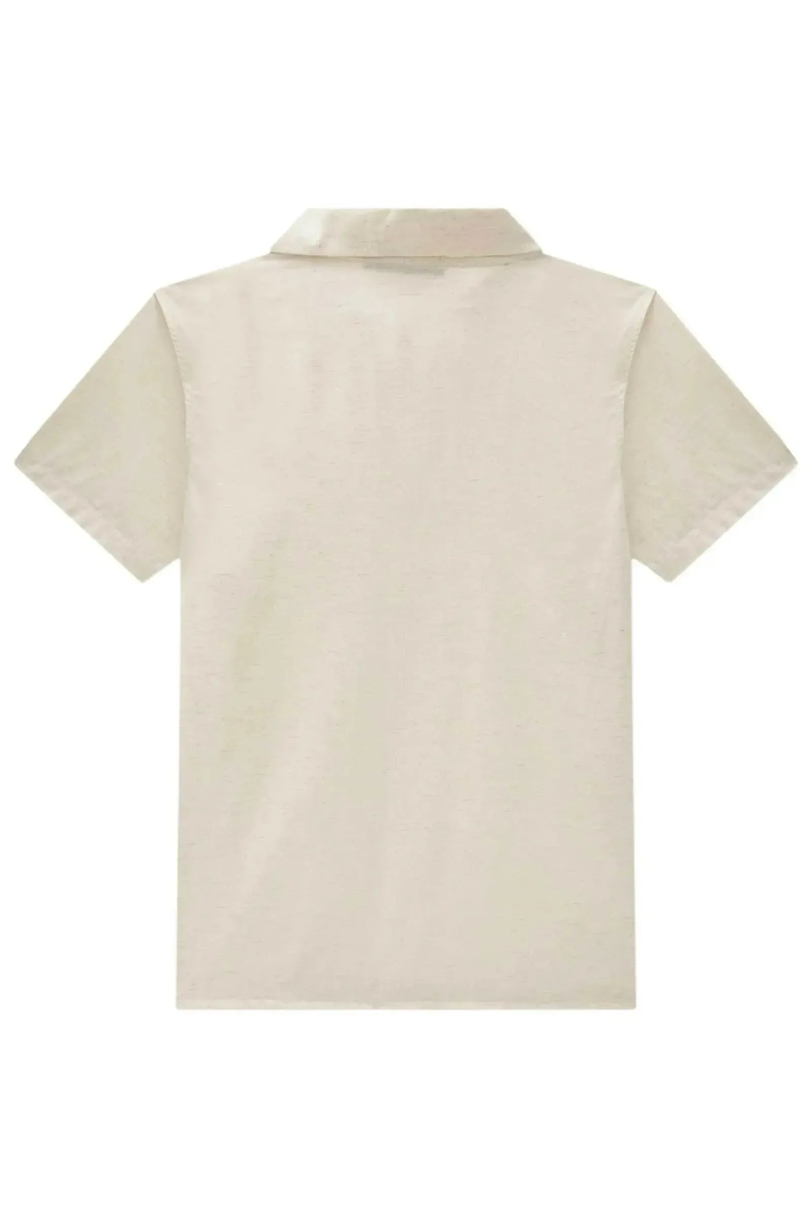 Camisa em Linho Deluxe 96535 LucBoo Infantil Menino