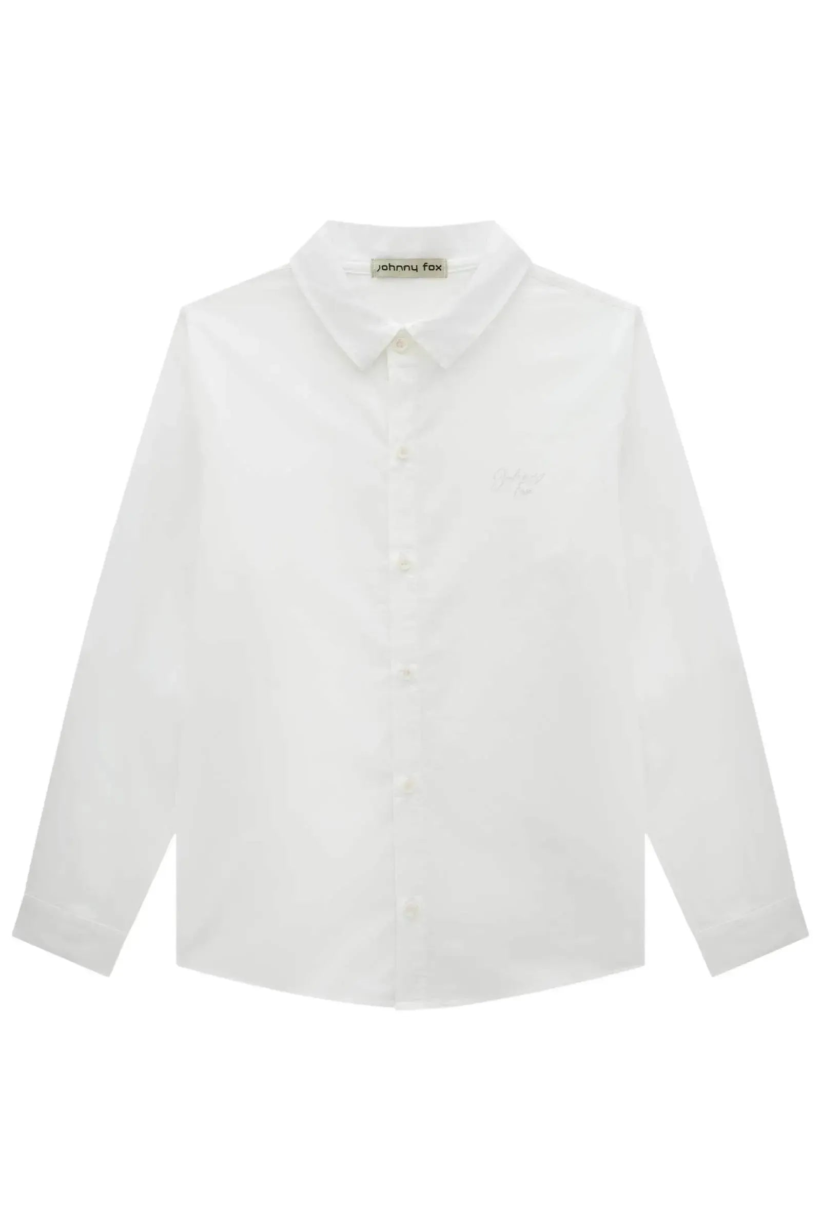 Camisa em Tricoline Mônaco com Elastano 86839 Johnny Fox Teen Menino