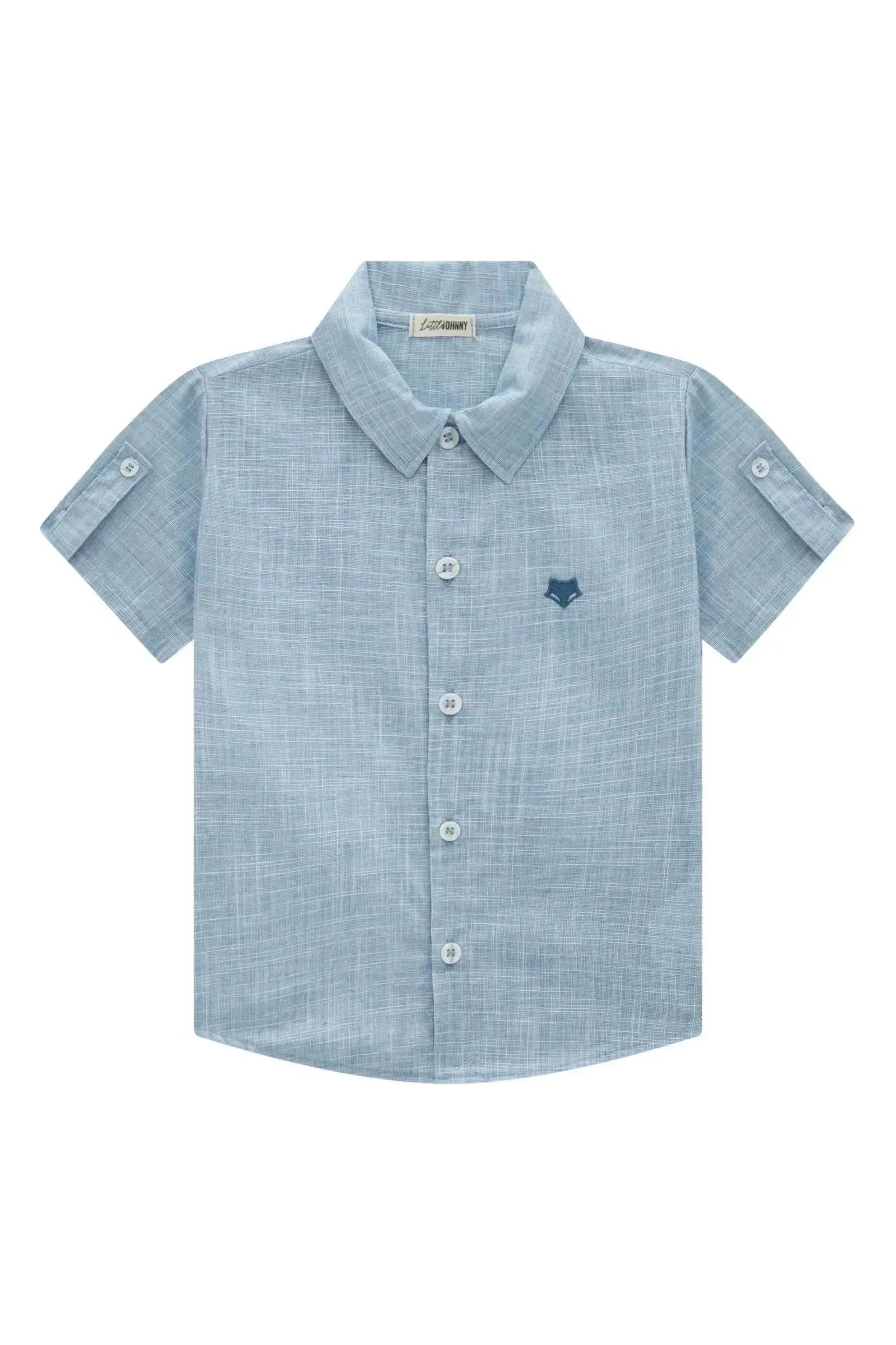 Camisa em Verano Chambray 94829 Johnny Fox Teen Menino