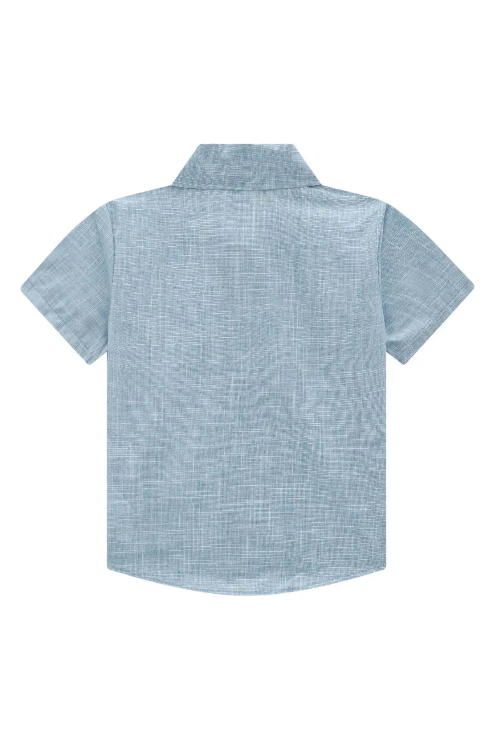 Camisa em Verano Chambray 94829 Johnny Fox Teen Menino