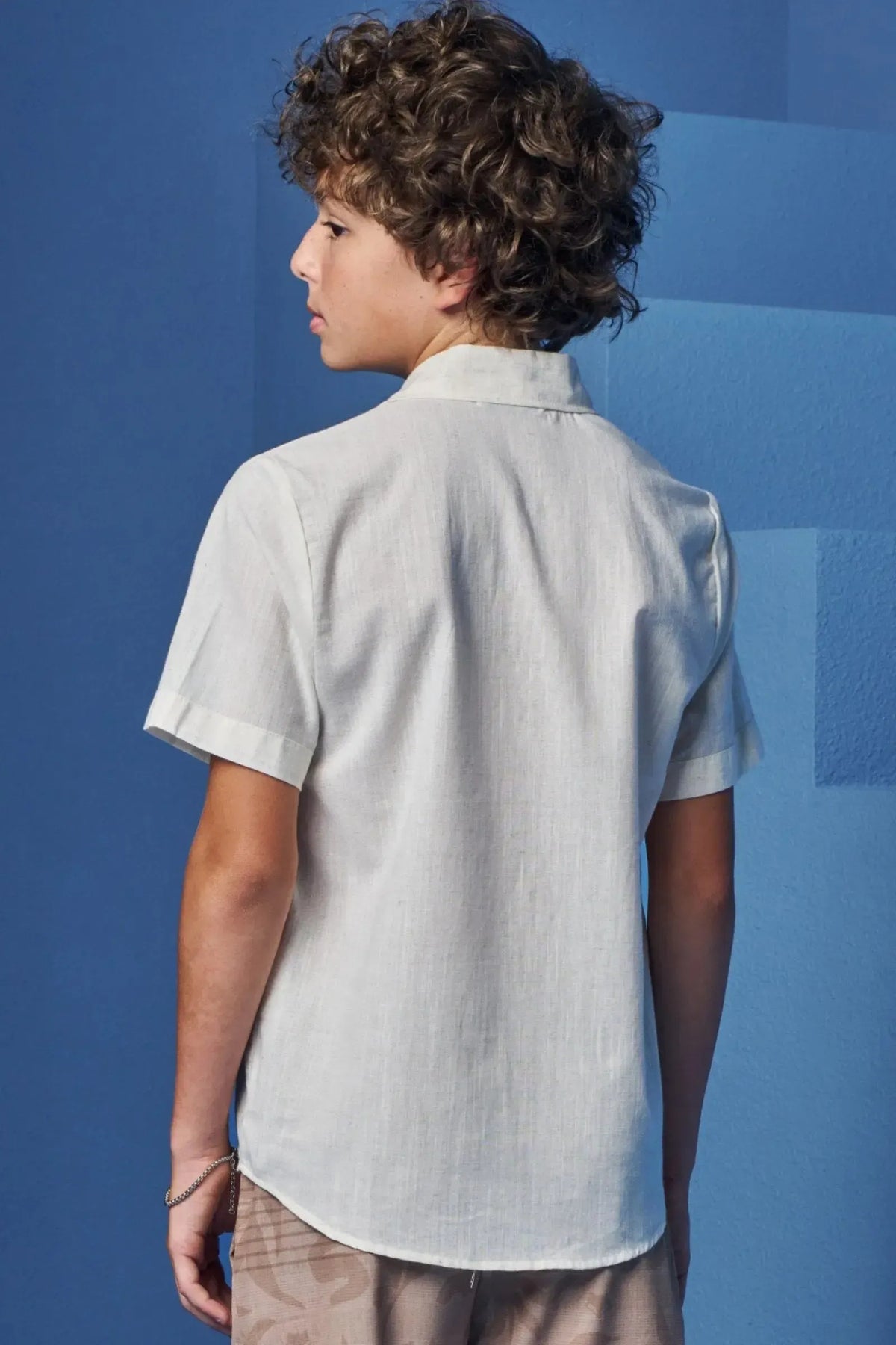 Camisa em Verano Linho 98845 Johnny Fox Teen Menino