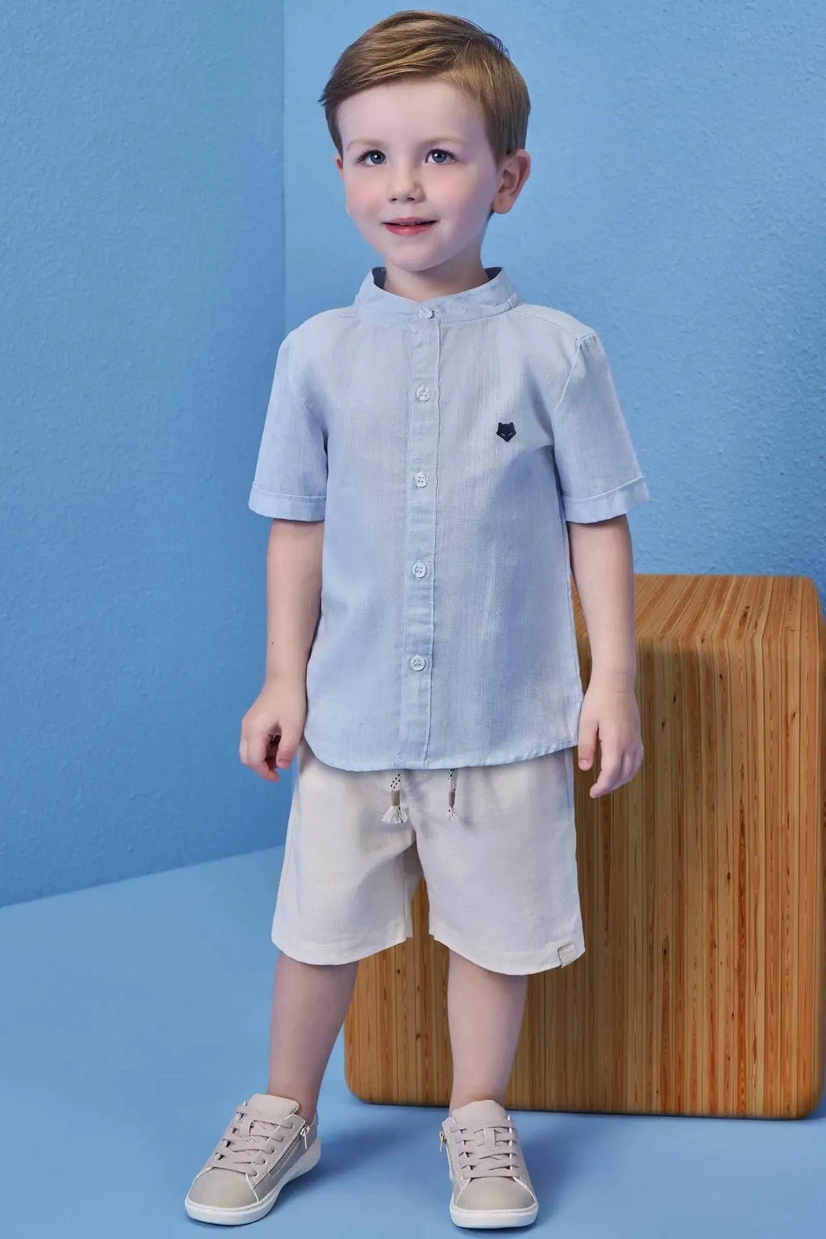Camisa em Verano Linho 99035 Johnny Fox Teen Menino