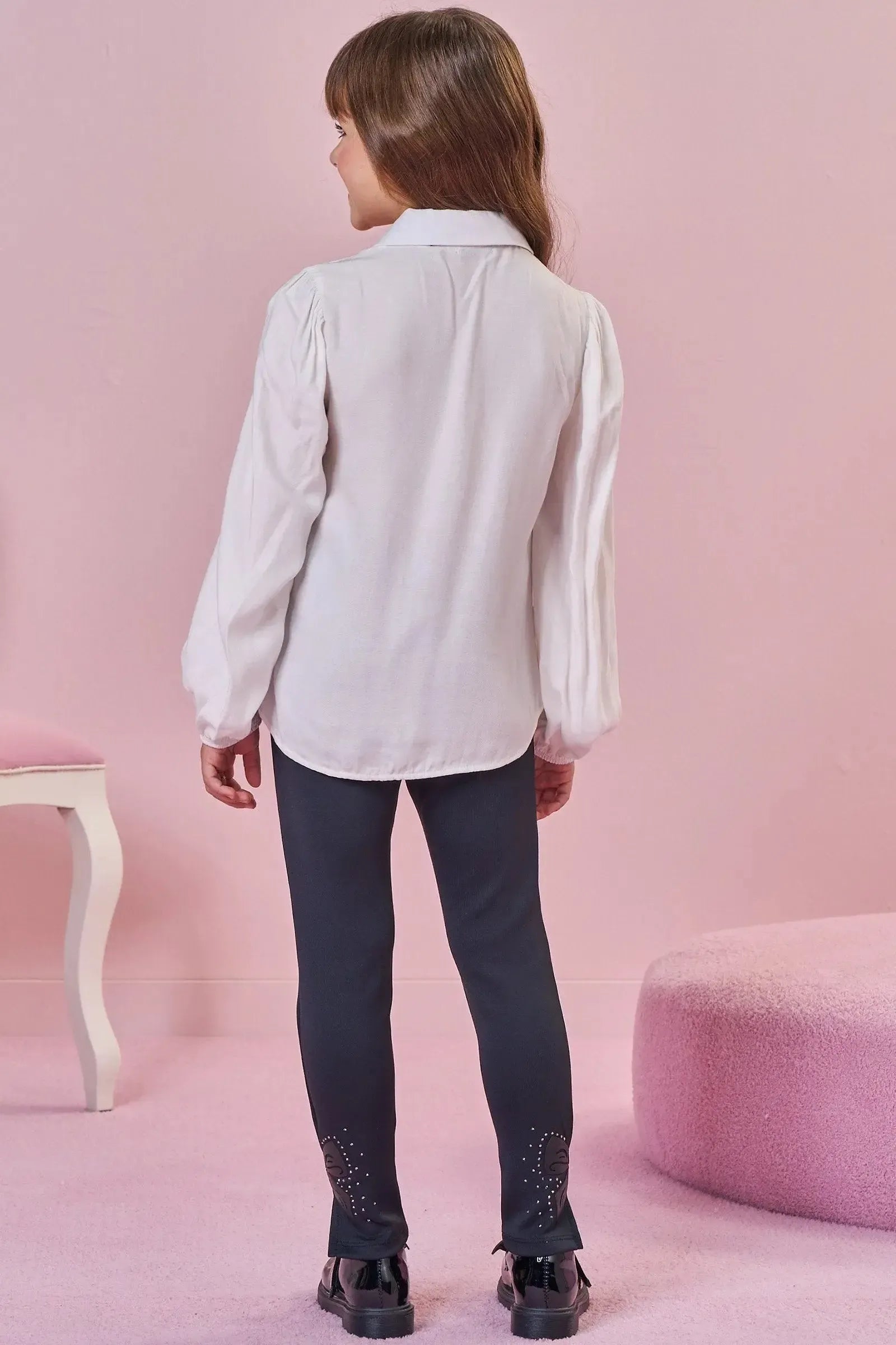 Camisa em Viscose 89441 Infanti Infantil Menina