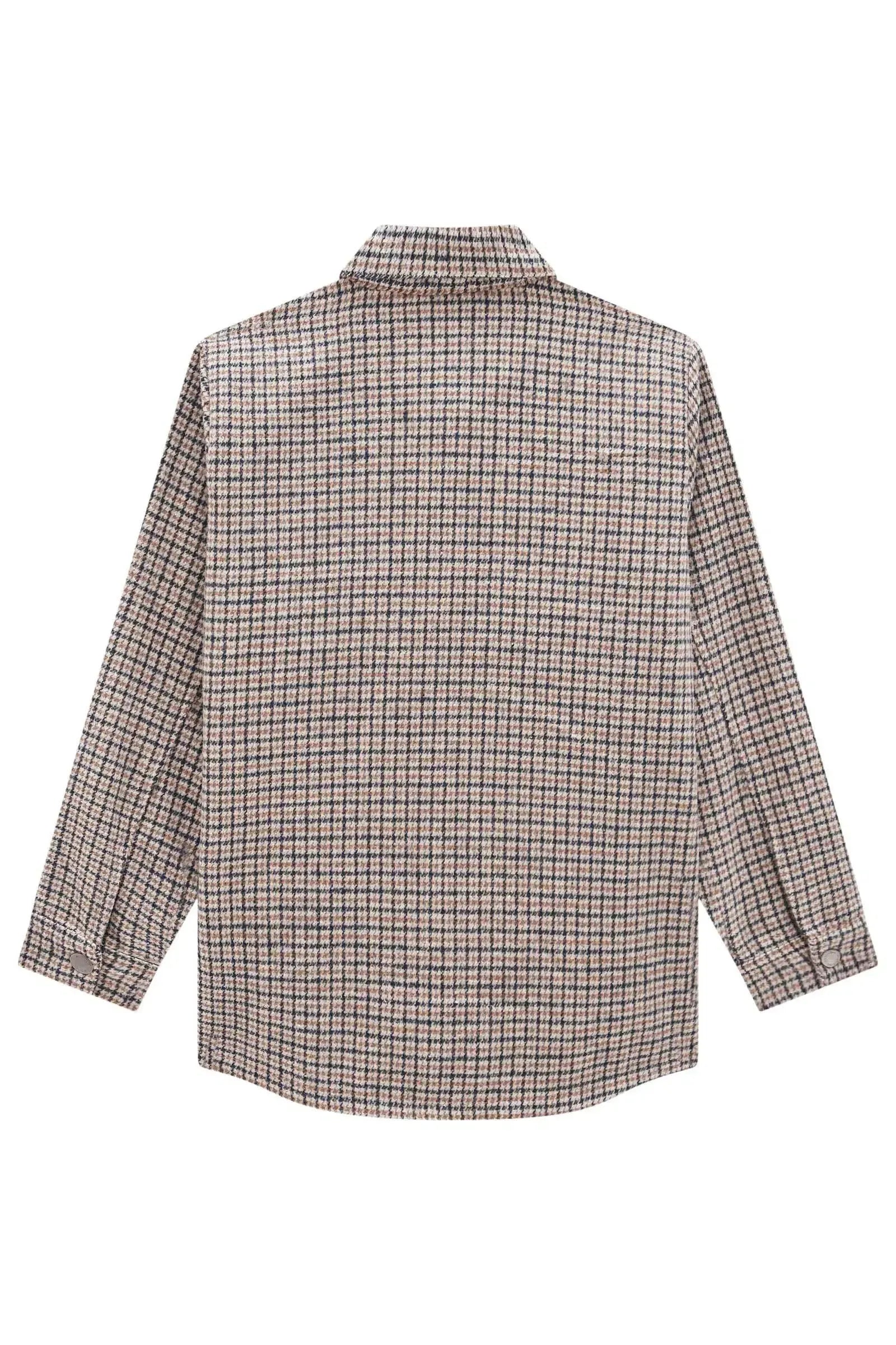 Camisa Overshirt em Flanela Zurique 80384 Vic&Vicky Teen Menina