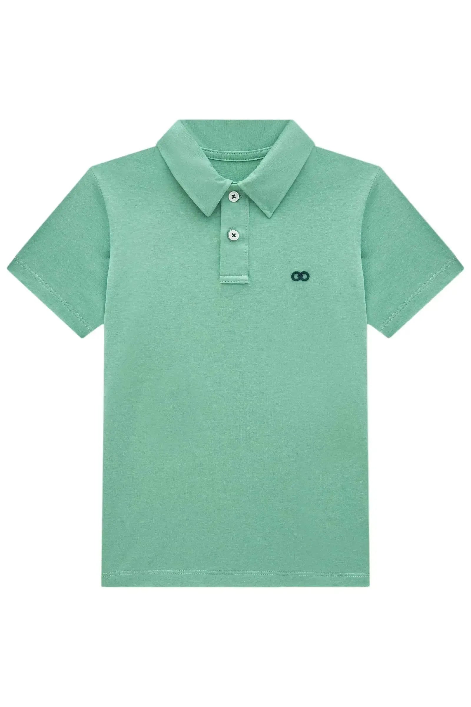 Camisa Polo em Meia Malha 94545 LucBoo Infantil Menino
