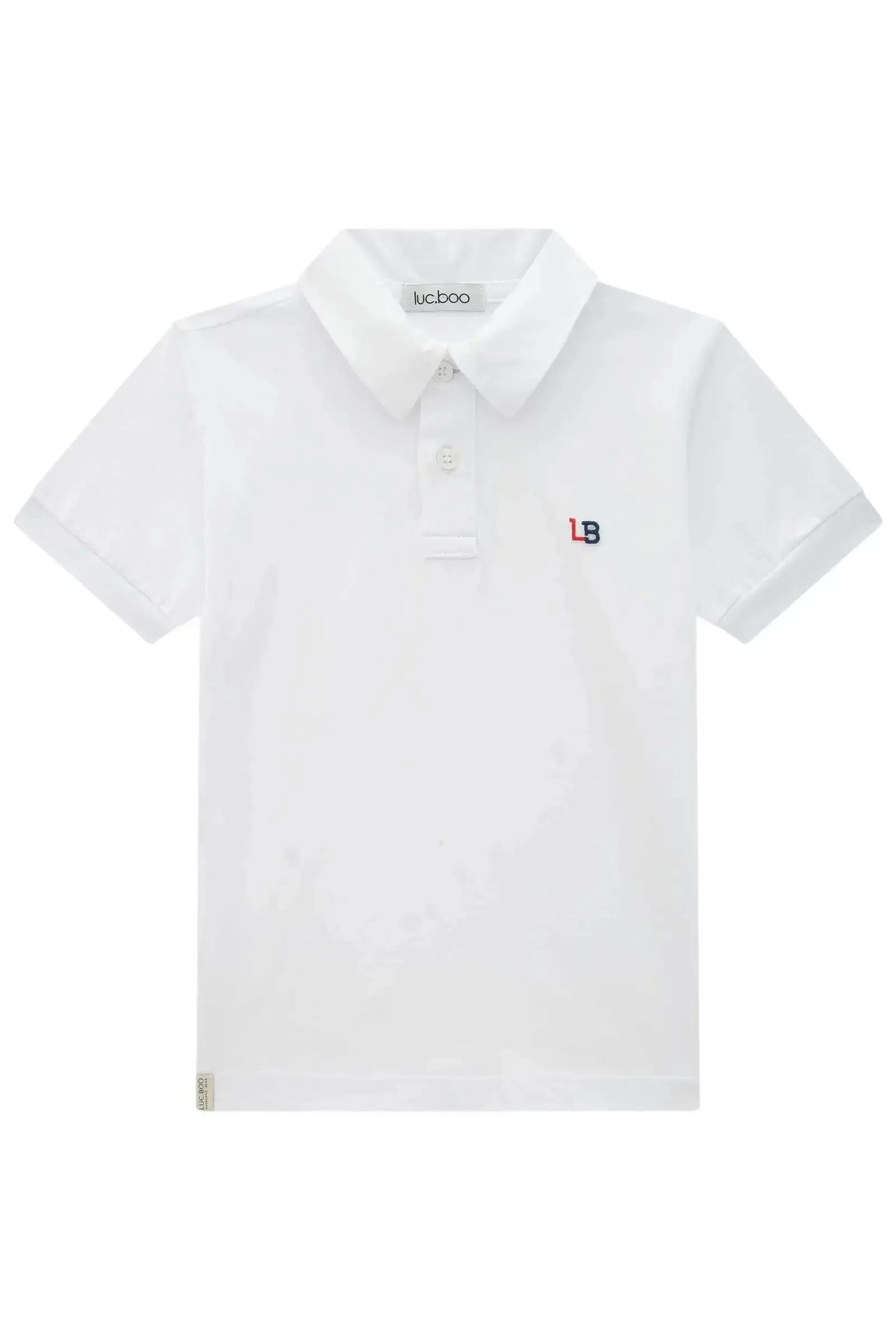 Camisa Polo em Meia Malha 87286 LucBoo Infantil Menino
