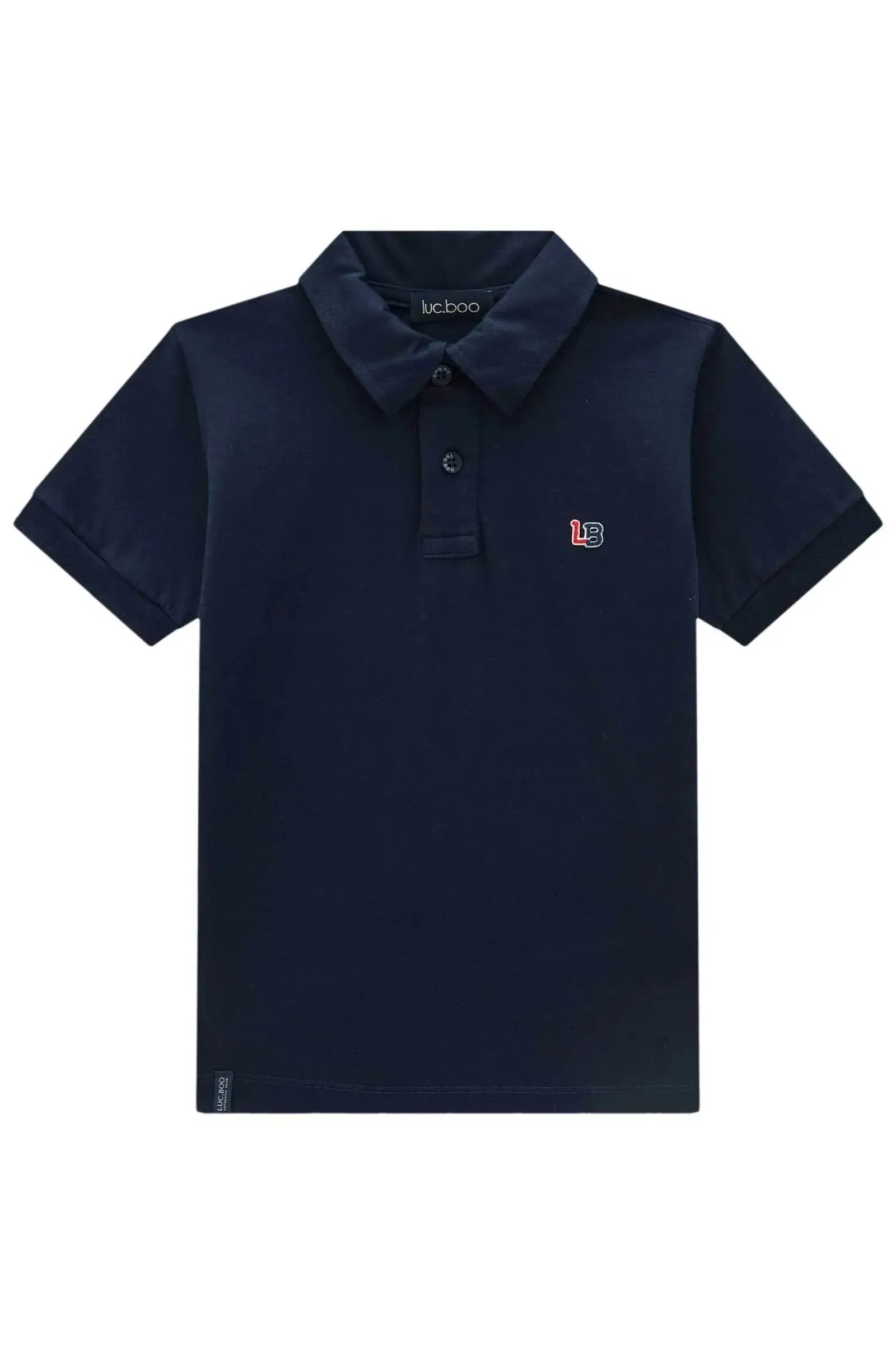 Camisa Polo em Meia Malha 87286 LucBoo Infantil Menino