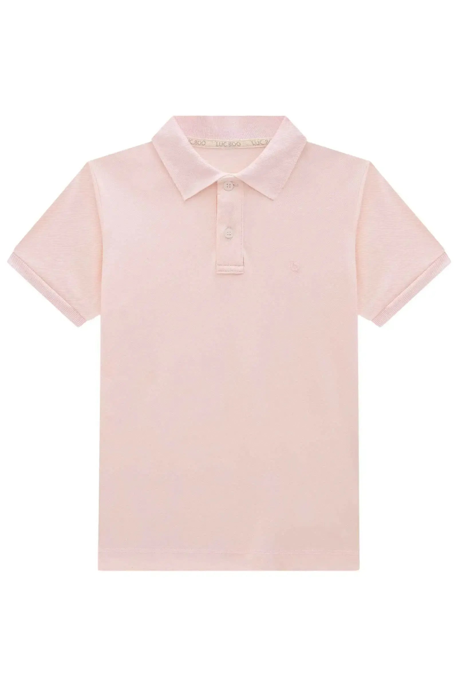 Camisa Polo em Piquet com Elastano 83351 LucBoo Infantil Menino