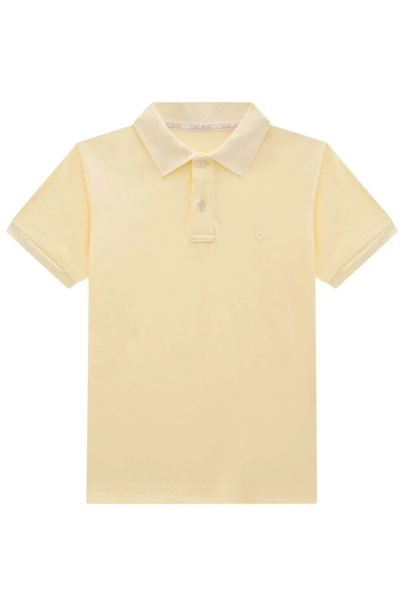 Camisa Polo em Piquet com Elastano 83351 LucBoo Infantil Menino