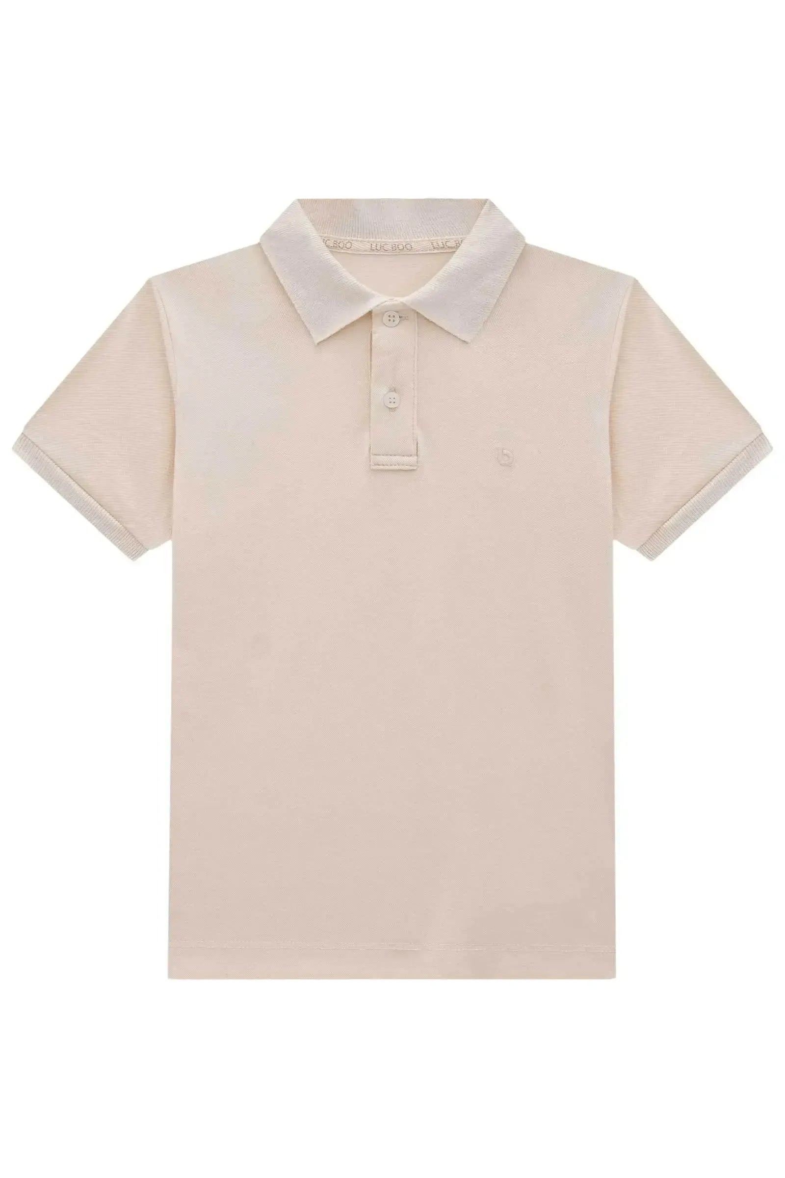 Camisa Polo em Piquet com Elastano 83351 LucBoo Infantil Menino