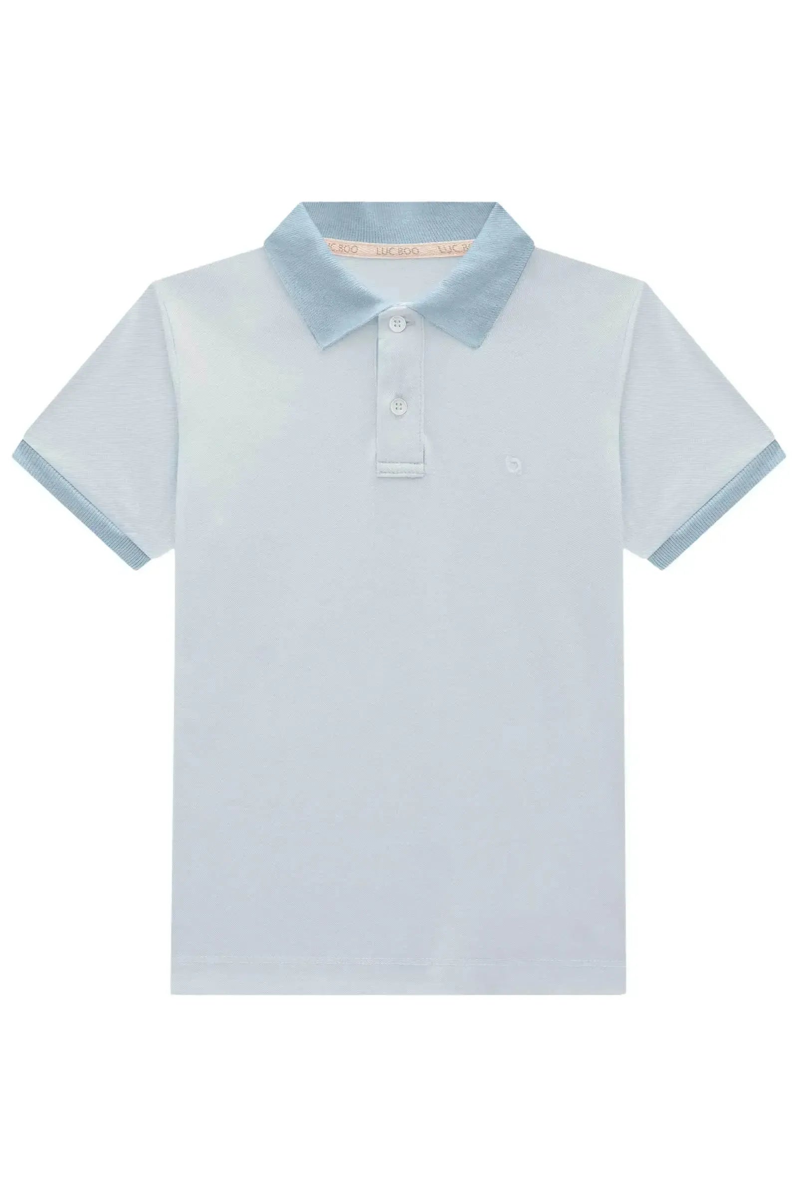 Camisa Polo em Piquet com Elastano 83351 LucBoo Infantil Menino