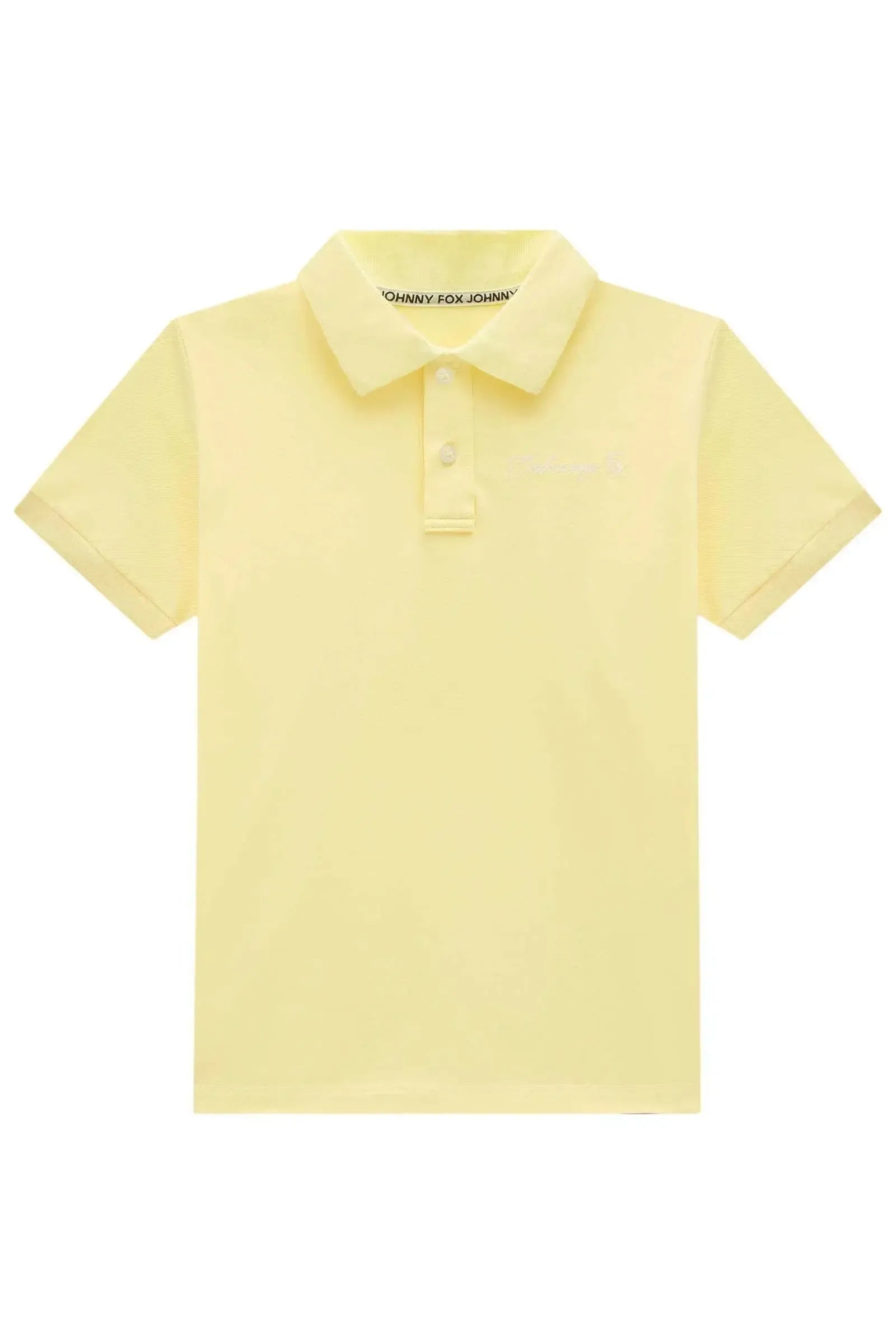 Camisa Polo em Piquet com Elastano 83509 Johnny Fox Teen Menino