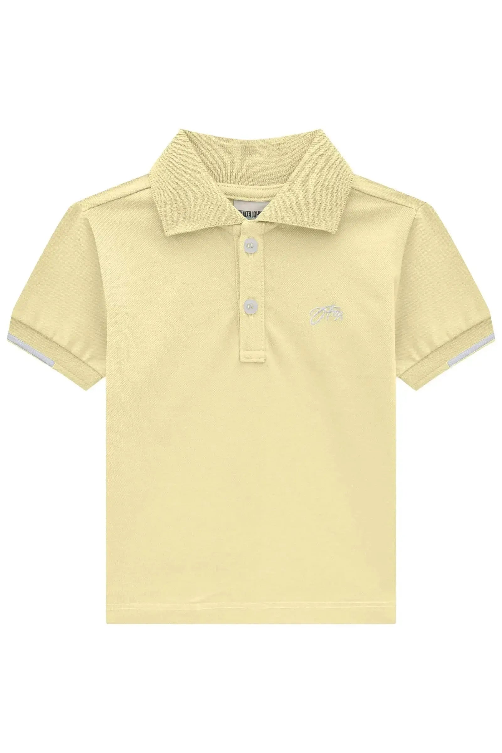 Camisa Polo em Piquet com Elastano 84271 Johnny Fox Bebê Menino