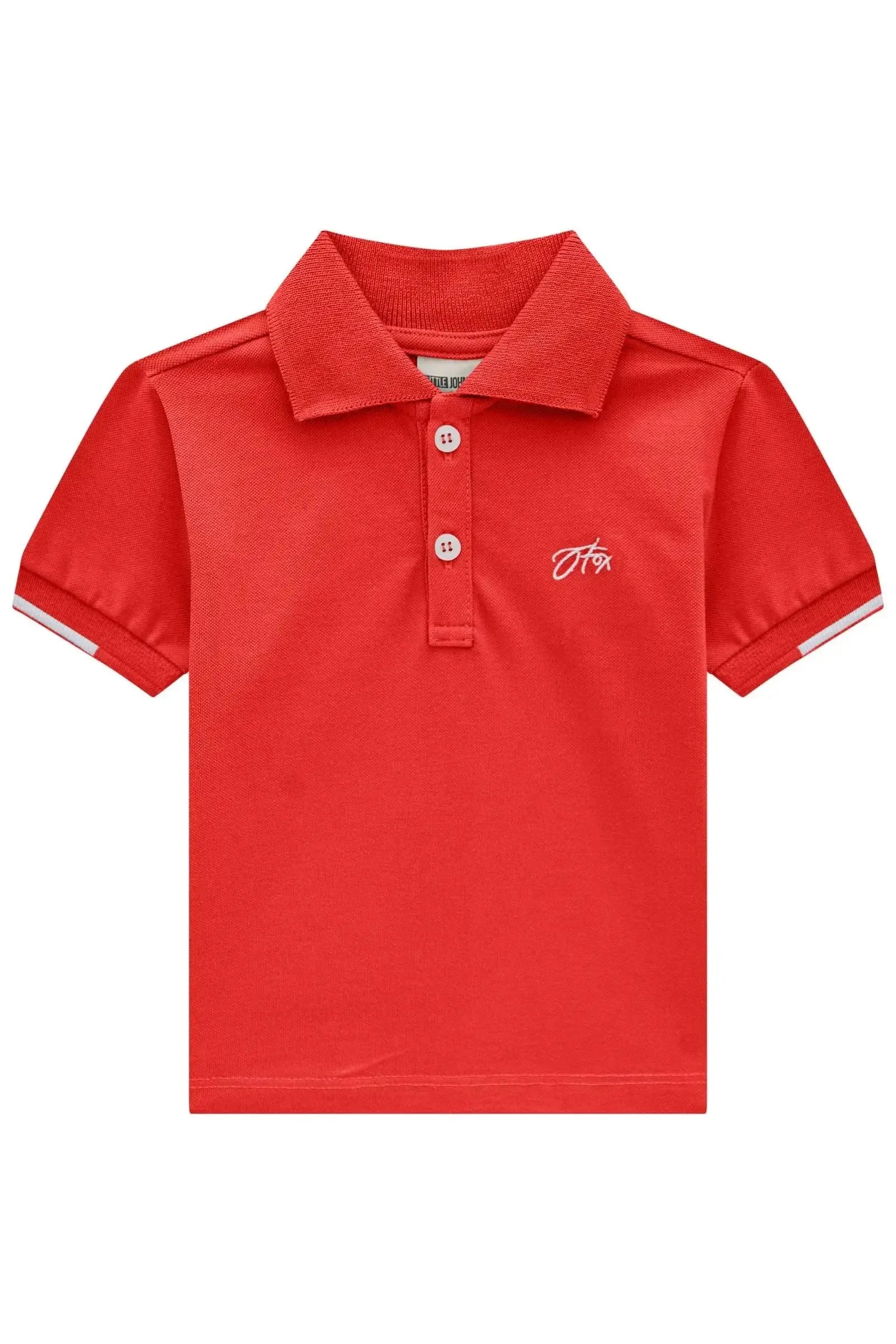 Camisa Polo em Piquet com Elastano 84271 Johnny Fox Bebê Menino