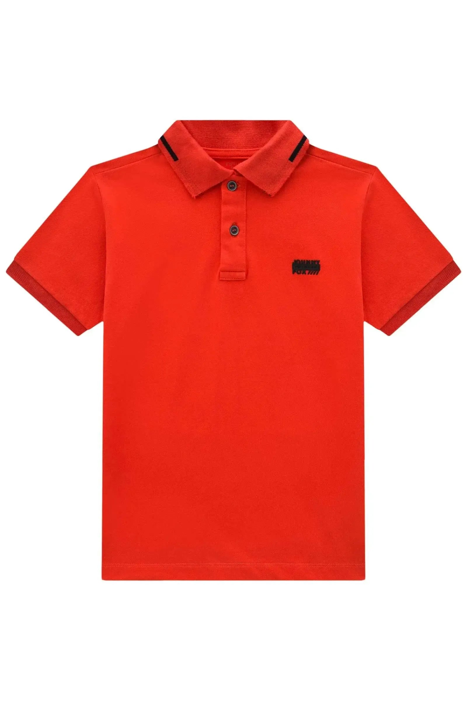 Camisa Polo em Piquet com Elastano 86875 Johnny Fox Teen Menino