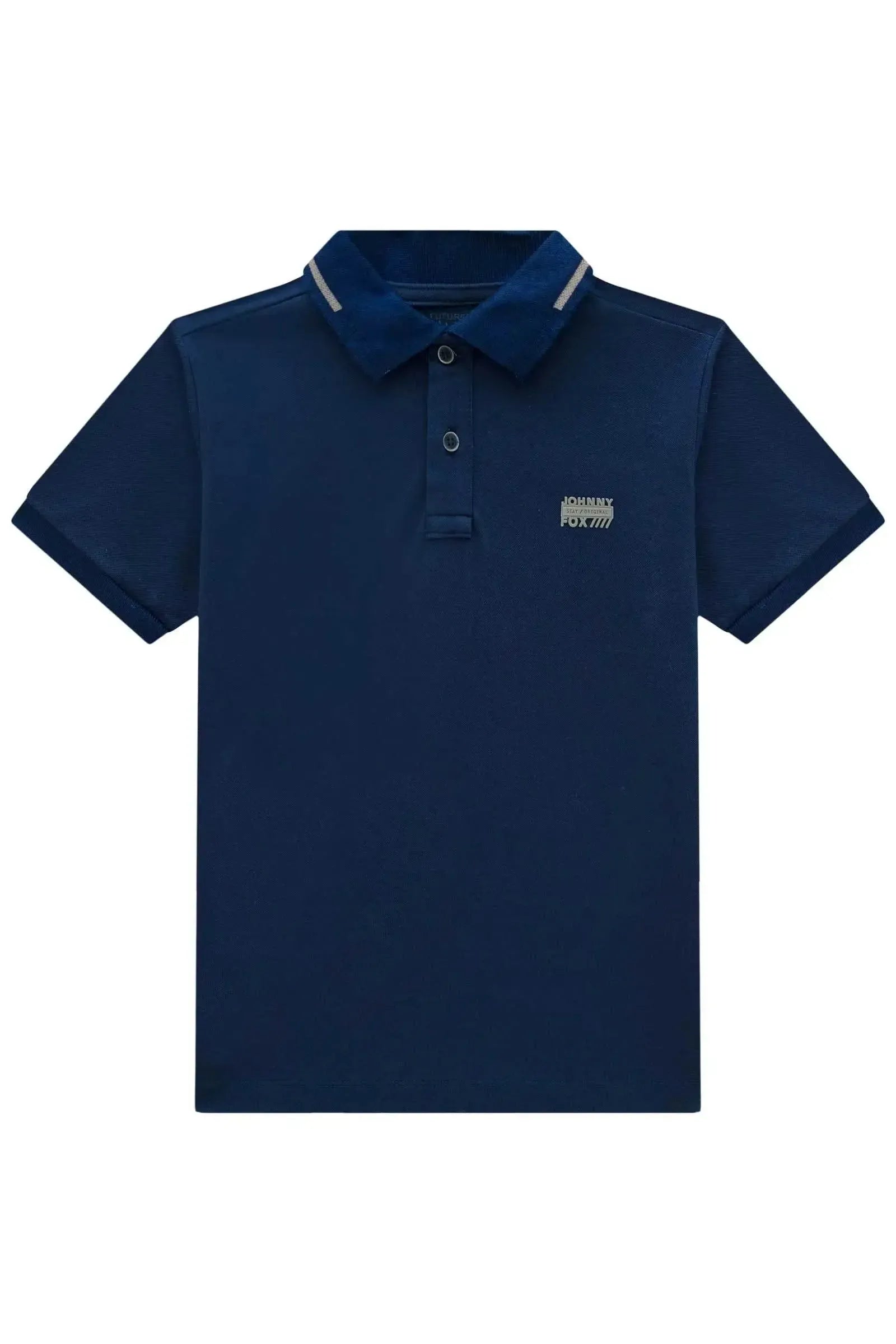 Camisa Polo em Piquet com Elastano 86875 Johnny Fox Teen Menino