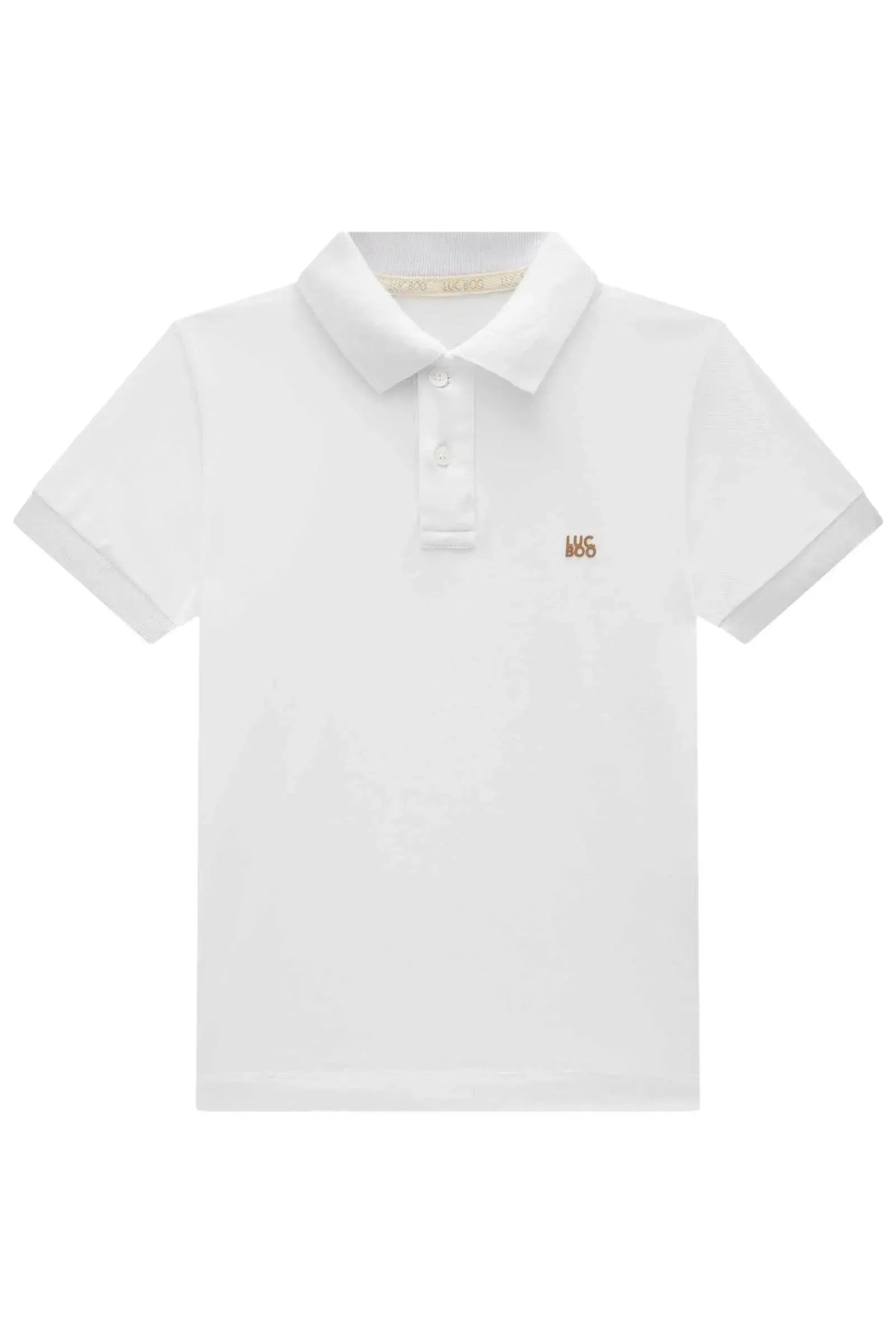 Camisa Polo em Piquet com Elastano 87334 LucBoo Infantil Menino