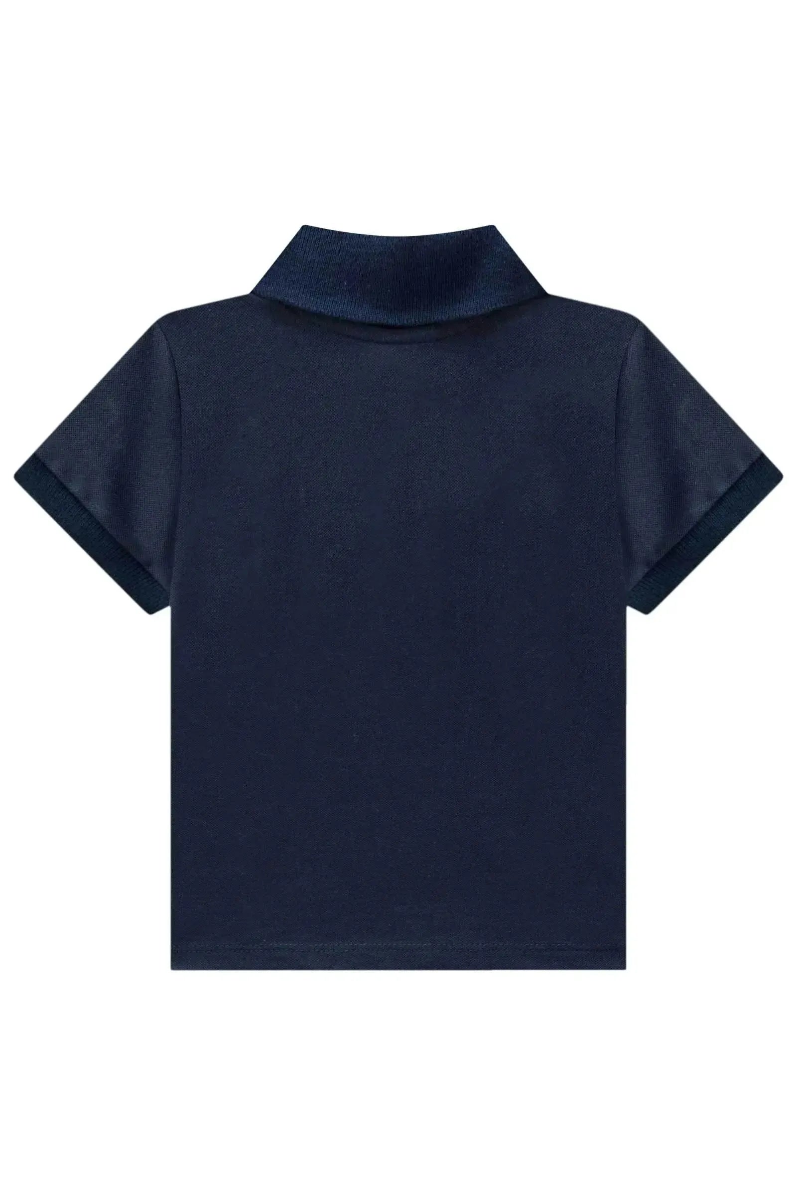 Camisa Polo em Piquet com Elastano 87679 Johnny Fox Bebê Menino