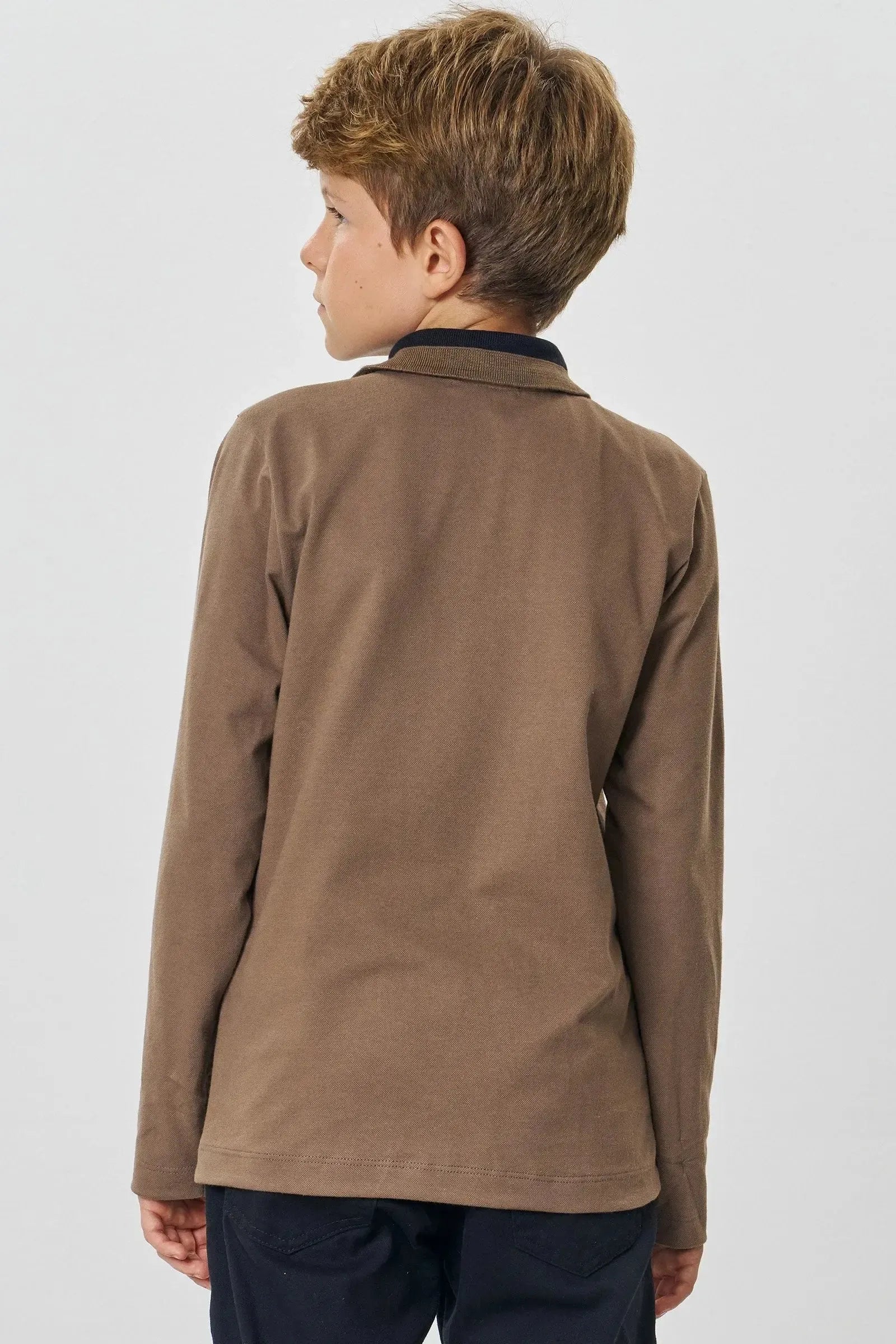 Camisa Polo em Piquet com Elastano 89111 Johnny Fox Teen Menino