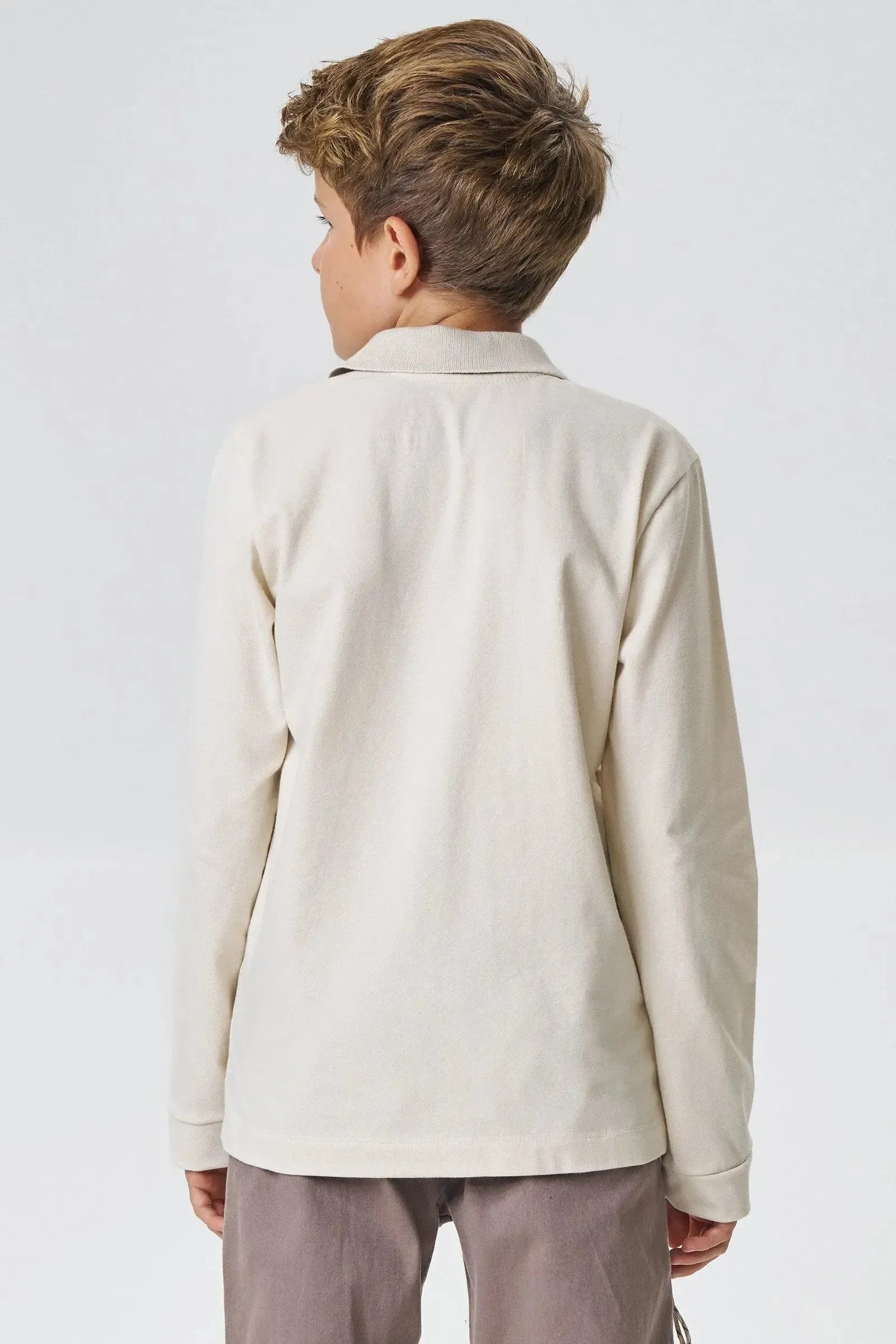 Camisa Polo em Piquet com Elastano 89372 Johnny Fox Teen Menino