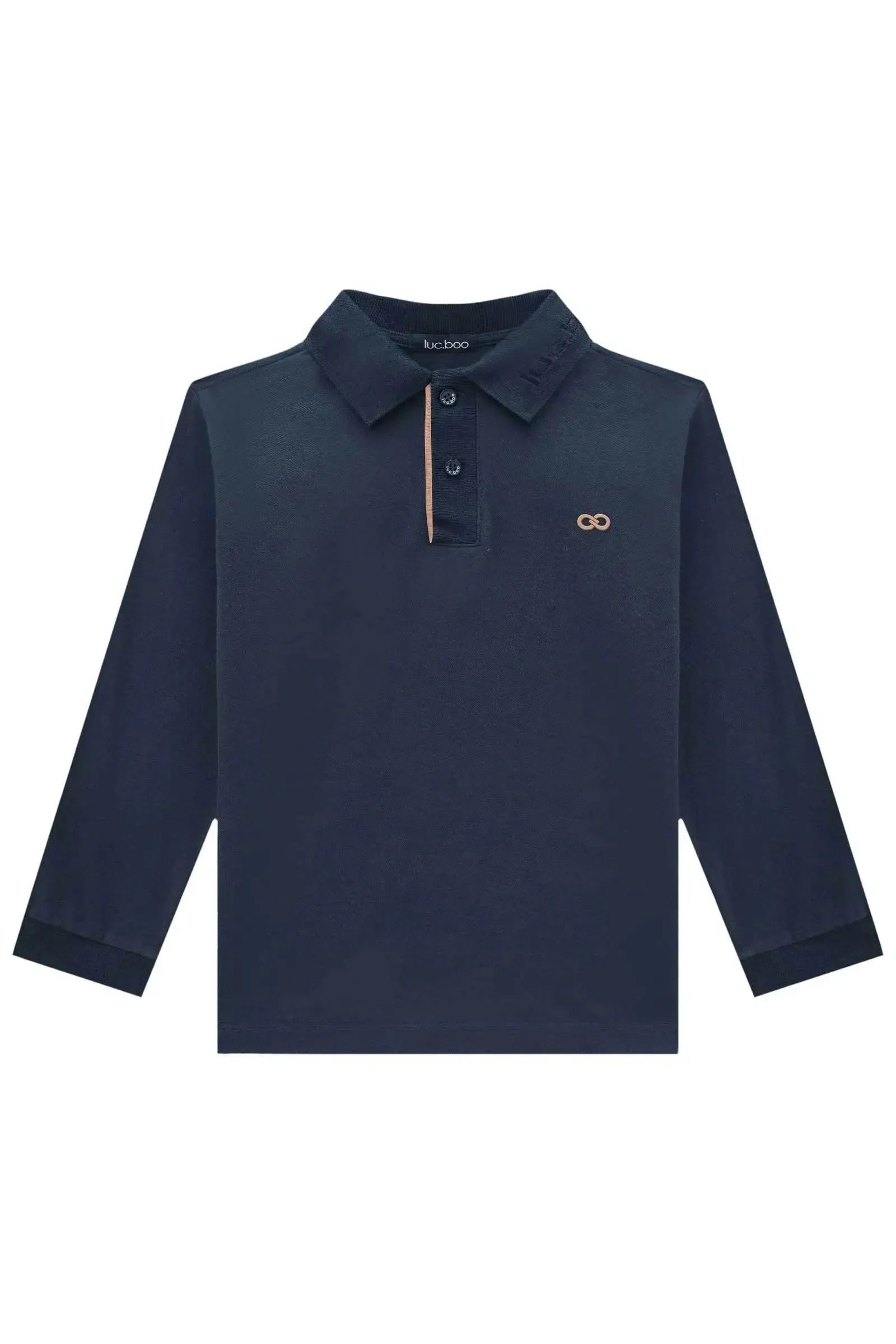 Camisa Polo em Piquet com Elastano 89538 LucBoo Infantil Menino