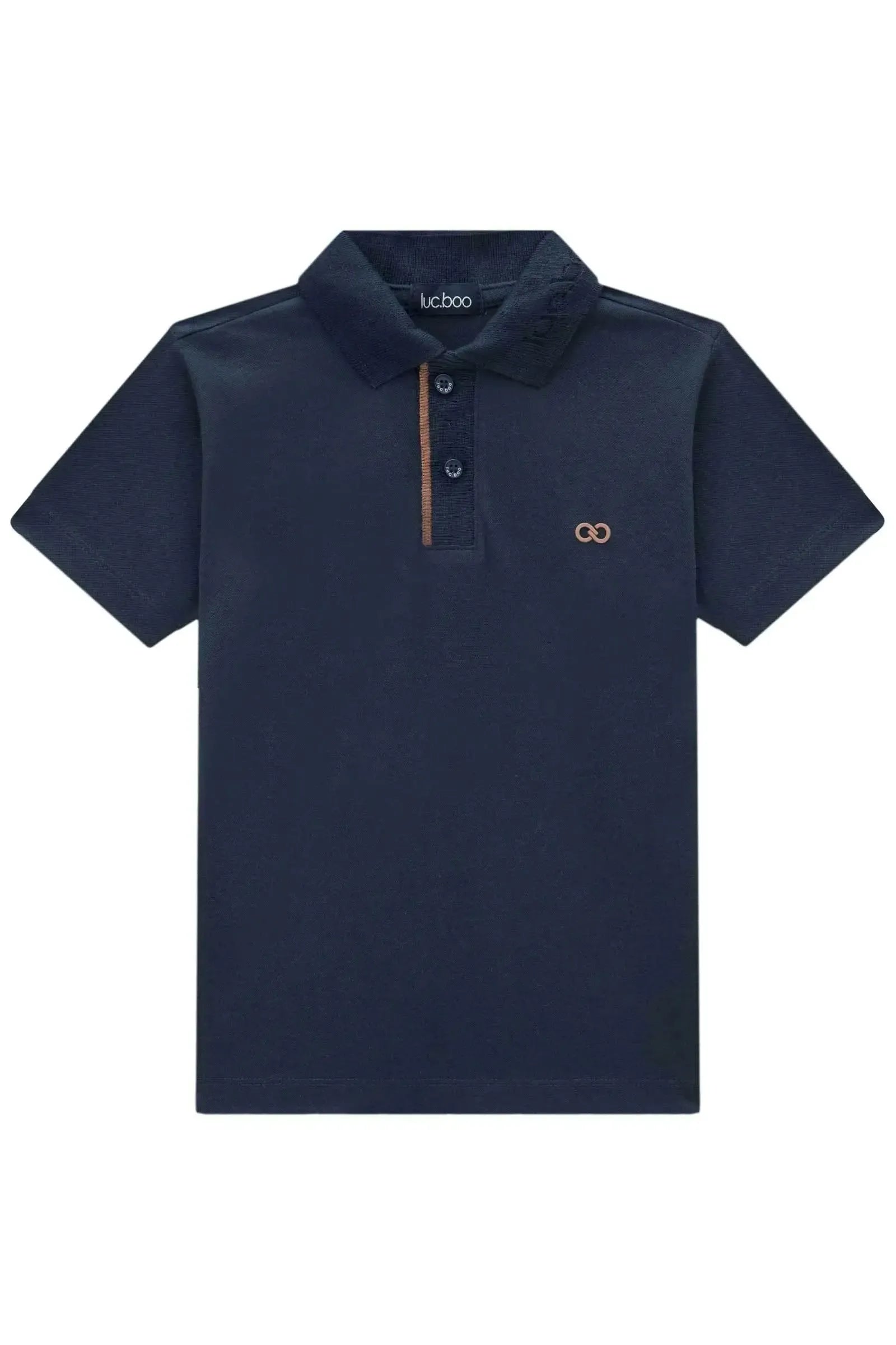 Camisa Polo em Piquet com Elastano 93513 LucBoo Infantil Menino