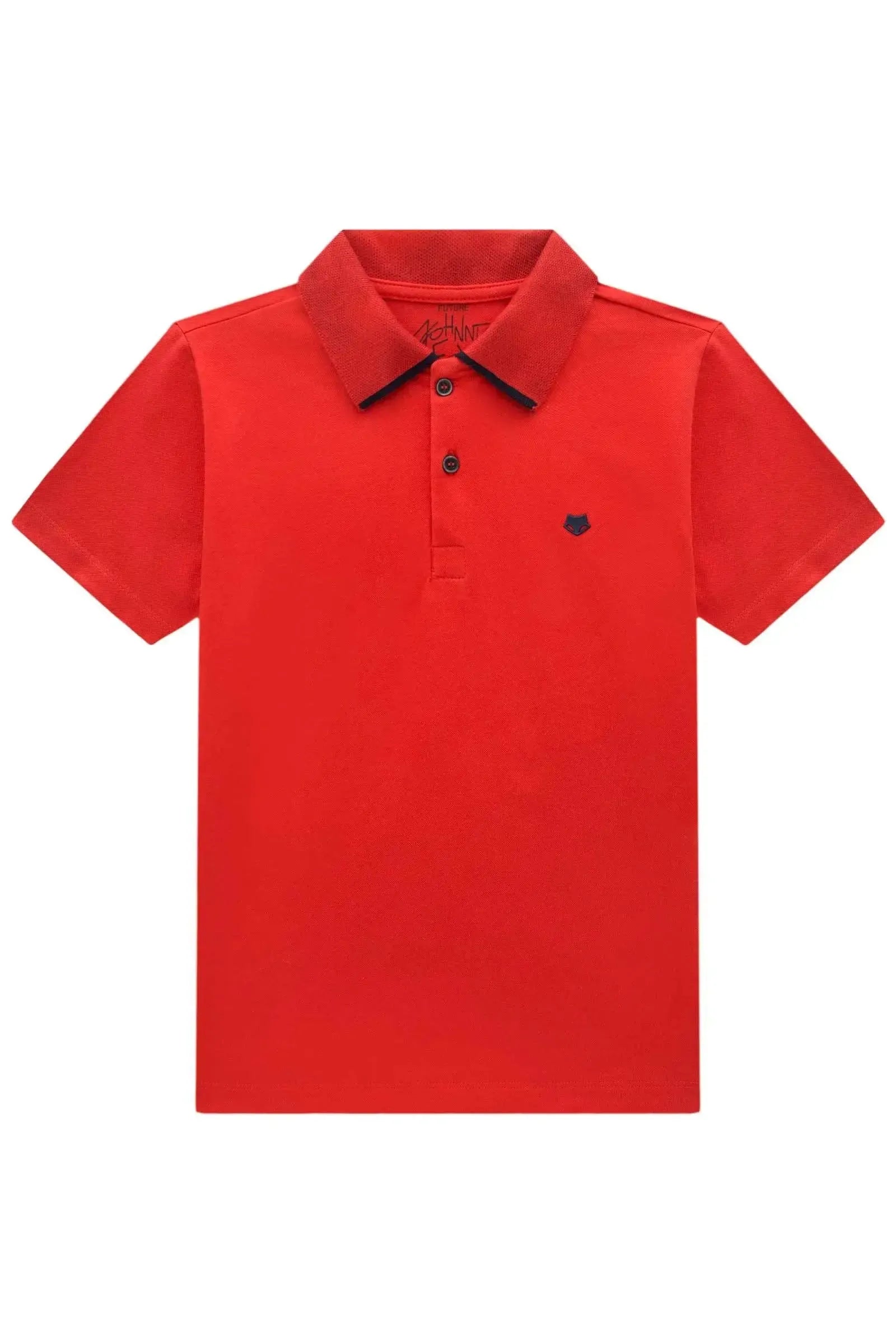 Camisa Polo em Piquet com Elastano 93896 Johnny Fox Teen Menino