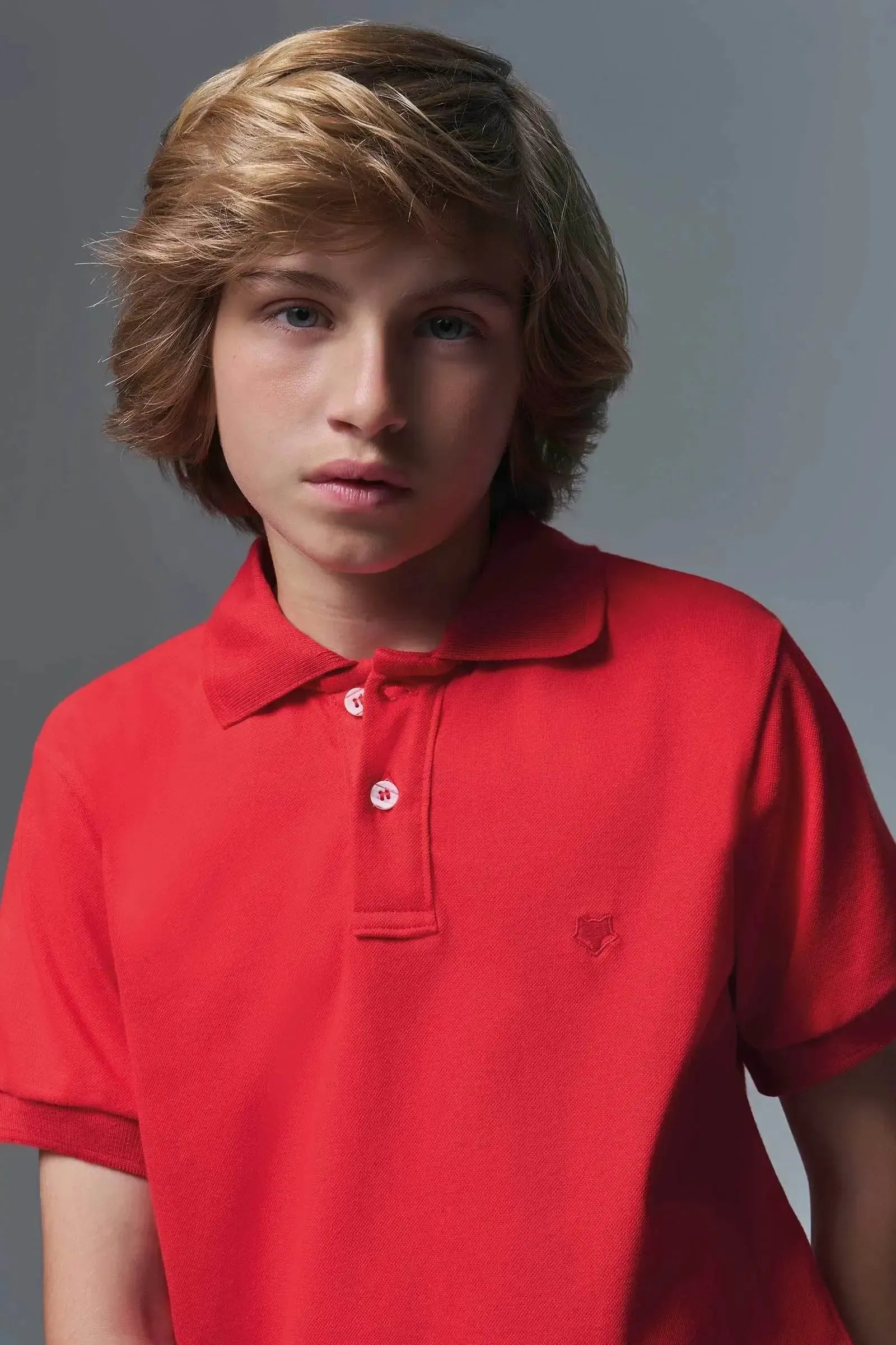 Camisa Polo em Piquet com Elastano 94466 Johnny Fox Teen Menino