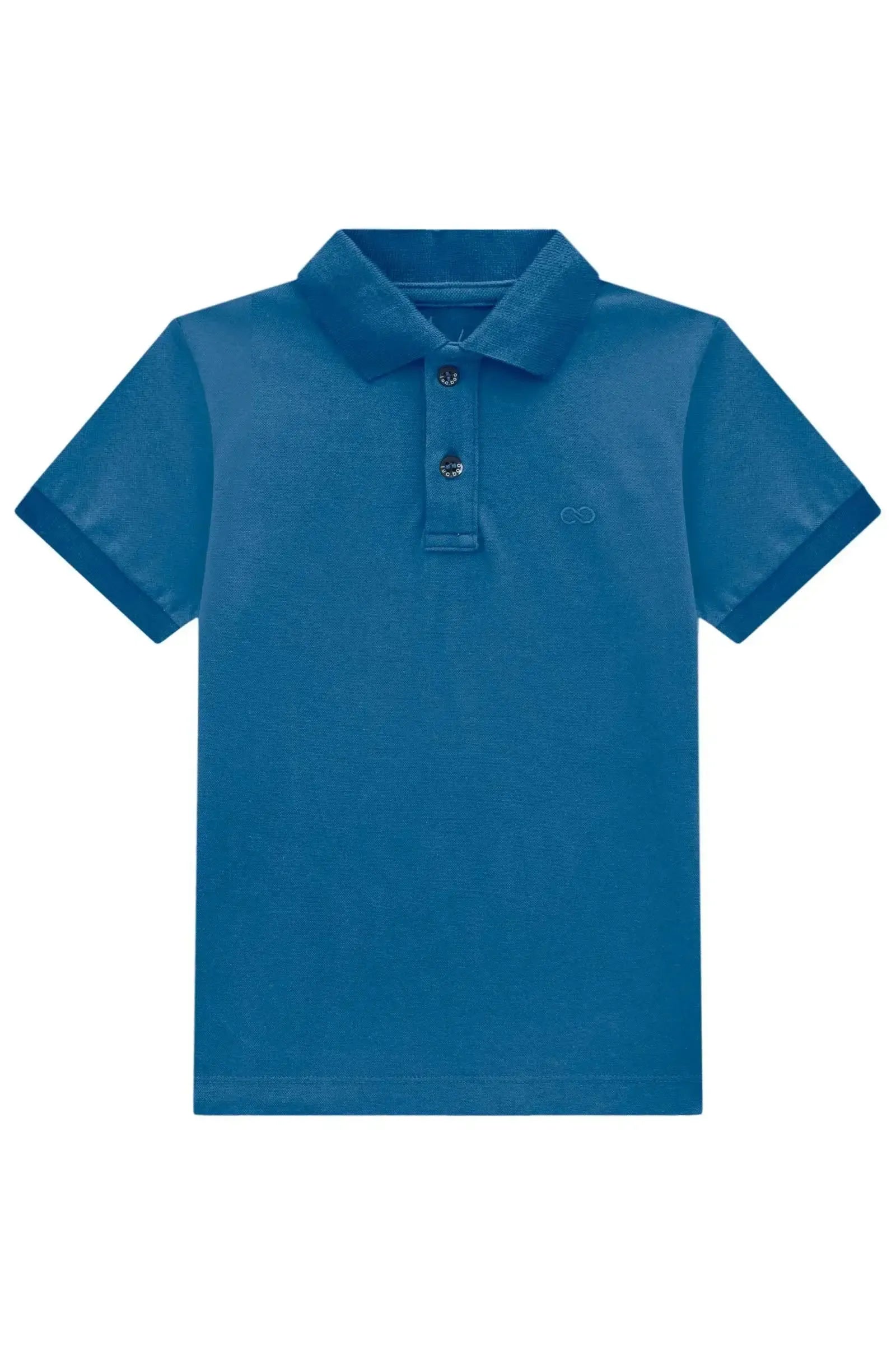 Camisa Polo em Piquet com Elastano 94544 LucBoo Infantil Menino