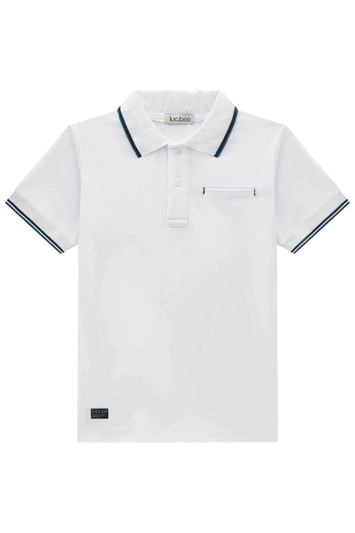 Camisa Polo em Piquet com Elastano 98419 LucBoo Infantil Menino