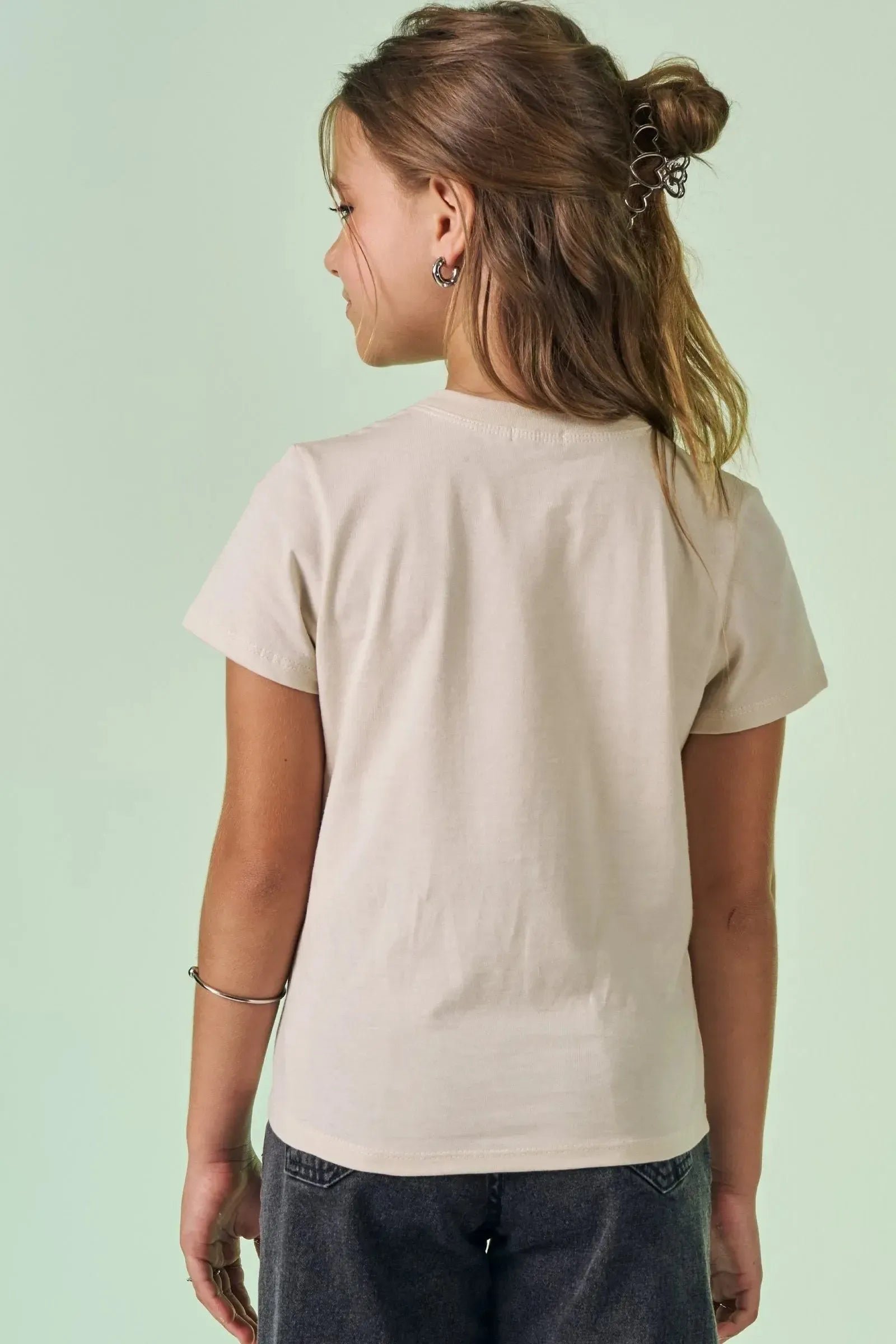 Camiseta Comfy em Meia Malha 87513 Vic&Vicky Teen Menina