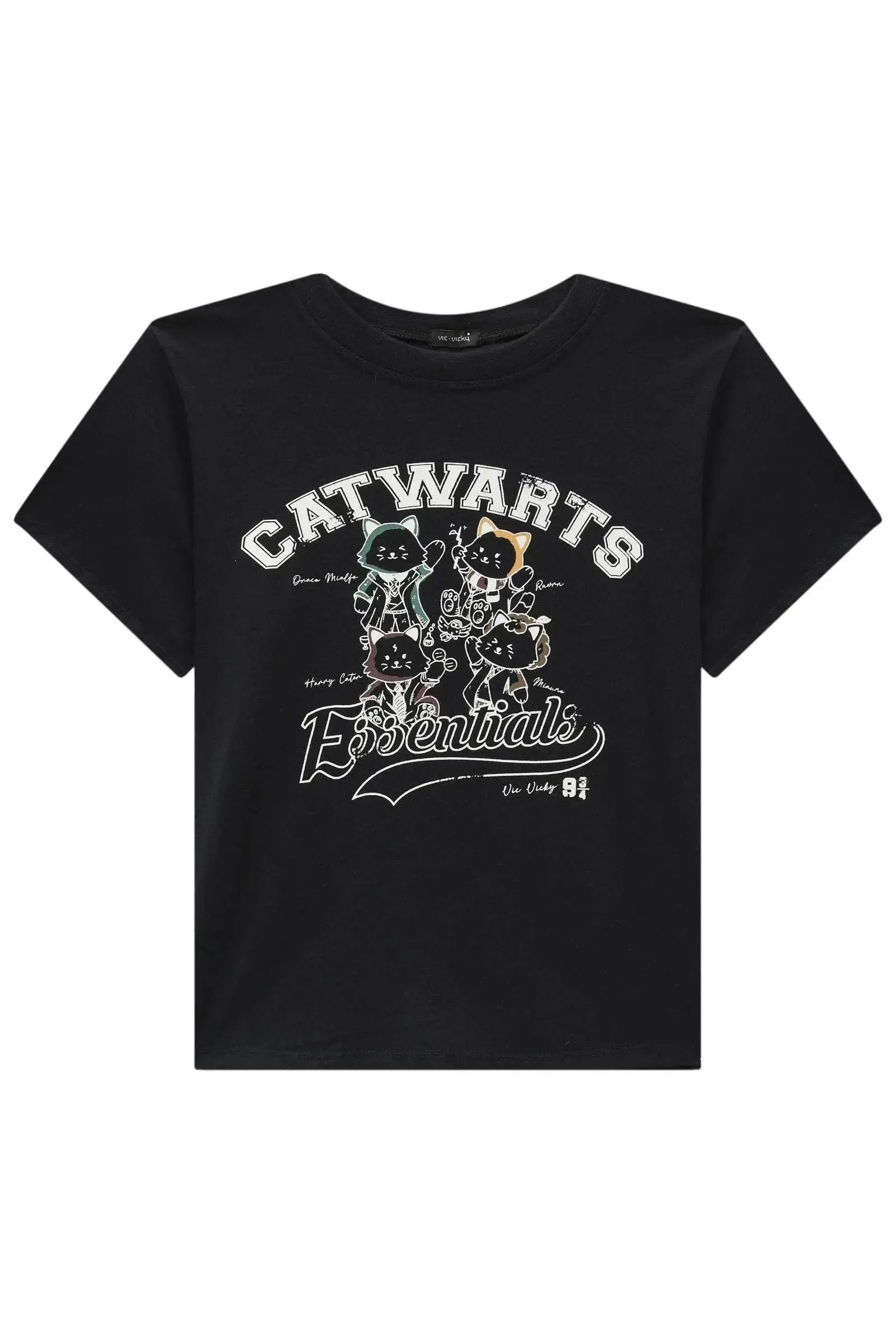 Camiseta Comfy em Meia Malha 90144 Vic&Vicky Teen Menina