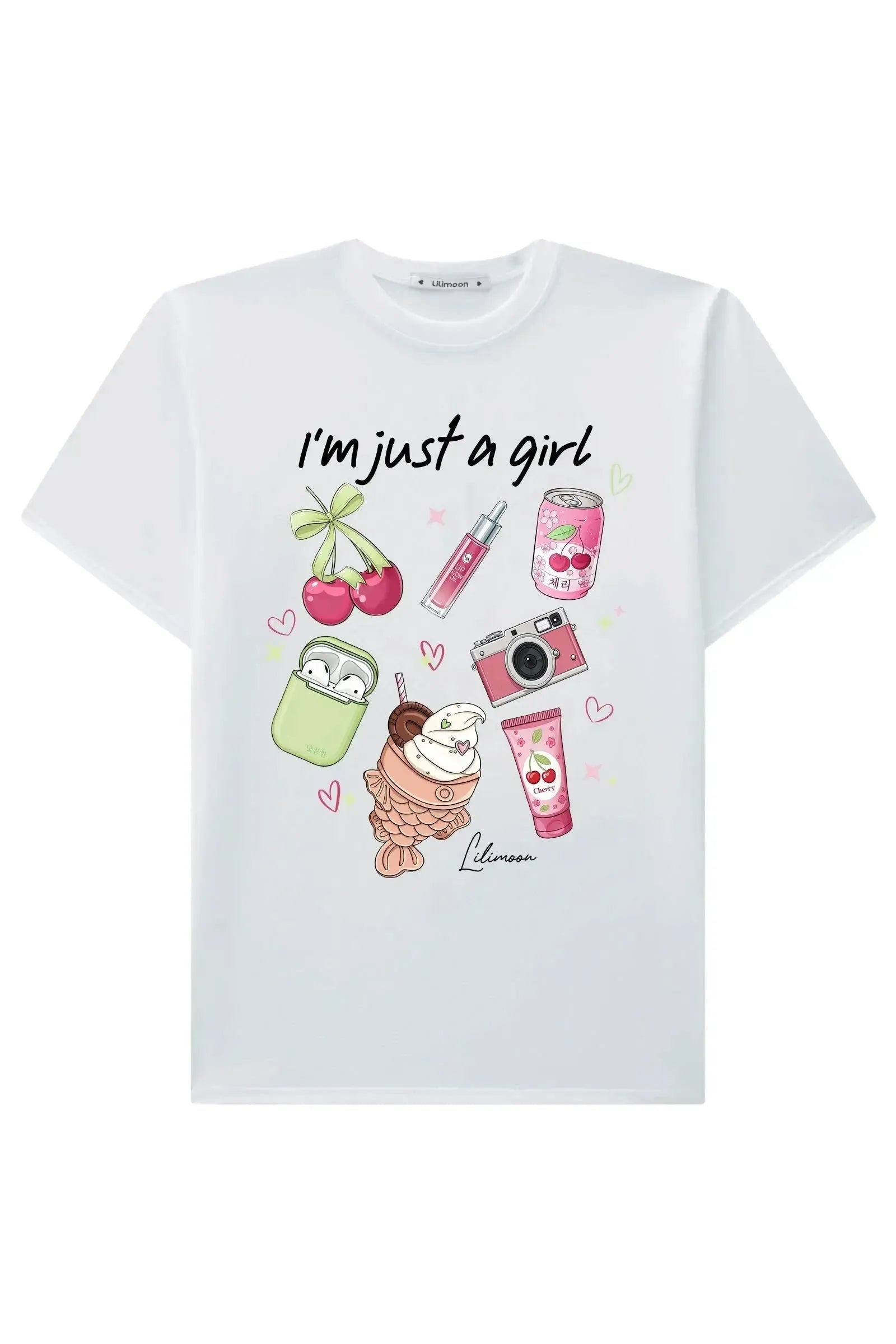 Camiseta Comfy em Meia Malha 90546 Lilimoon Teen Menina