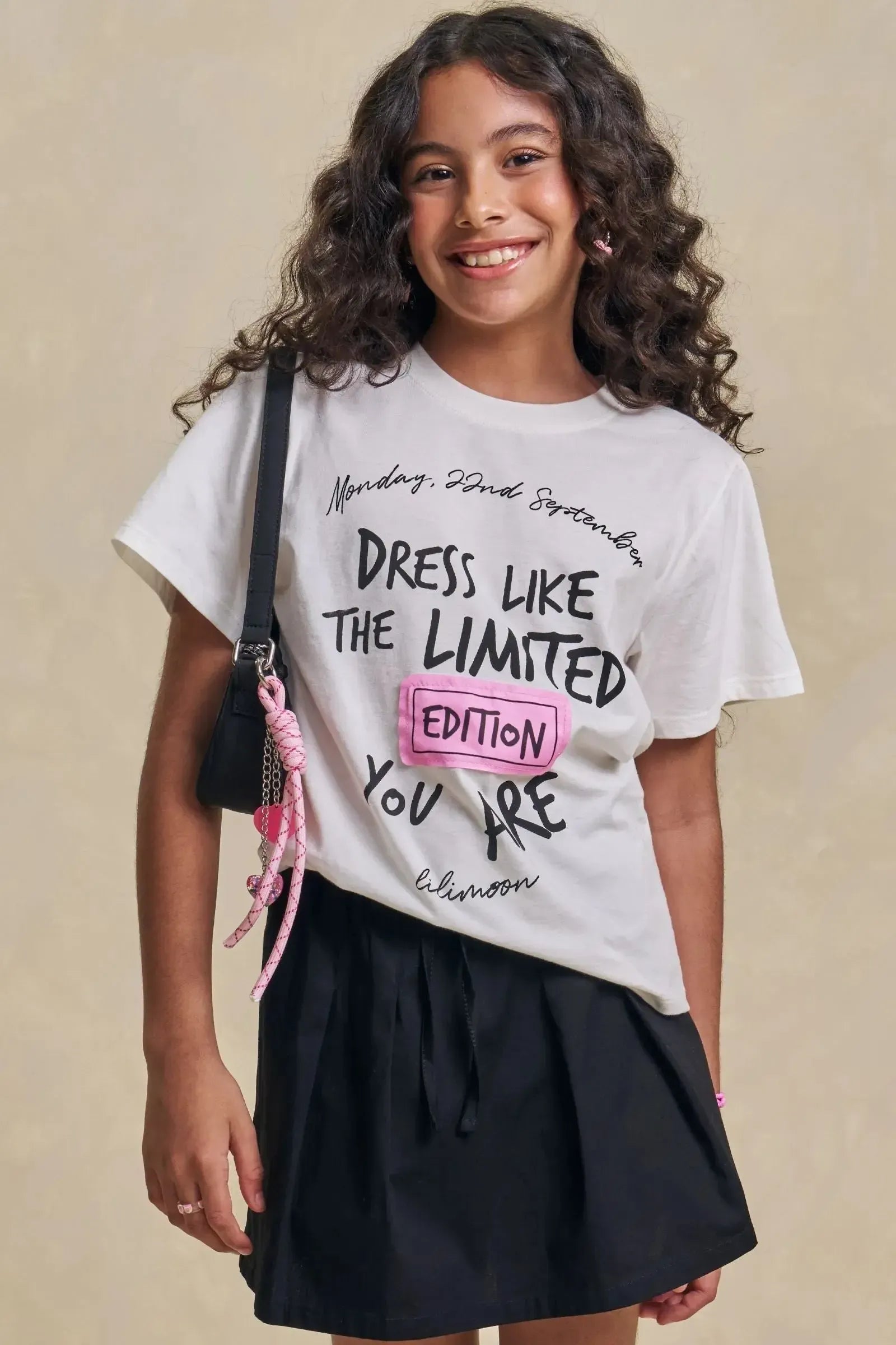 Camiseta Comfy em Meia Malha 94891 Lilimoon Teen Menina