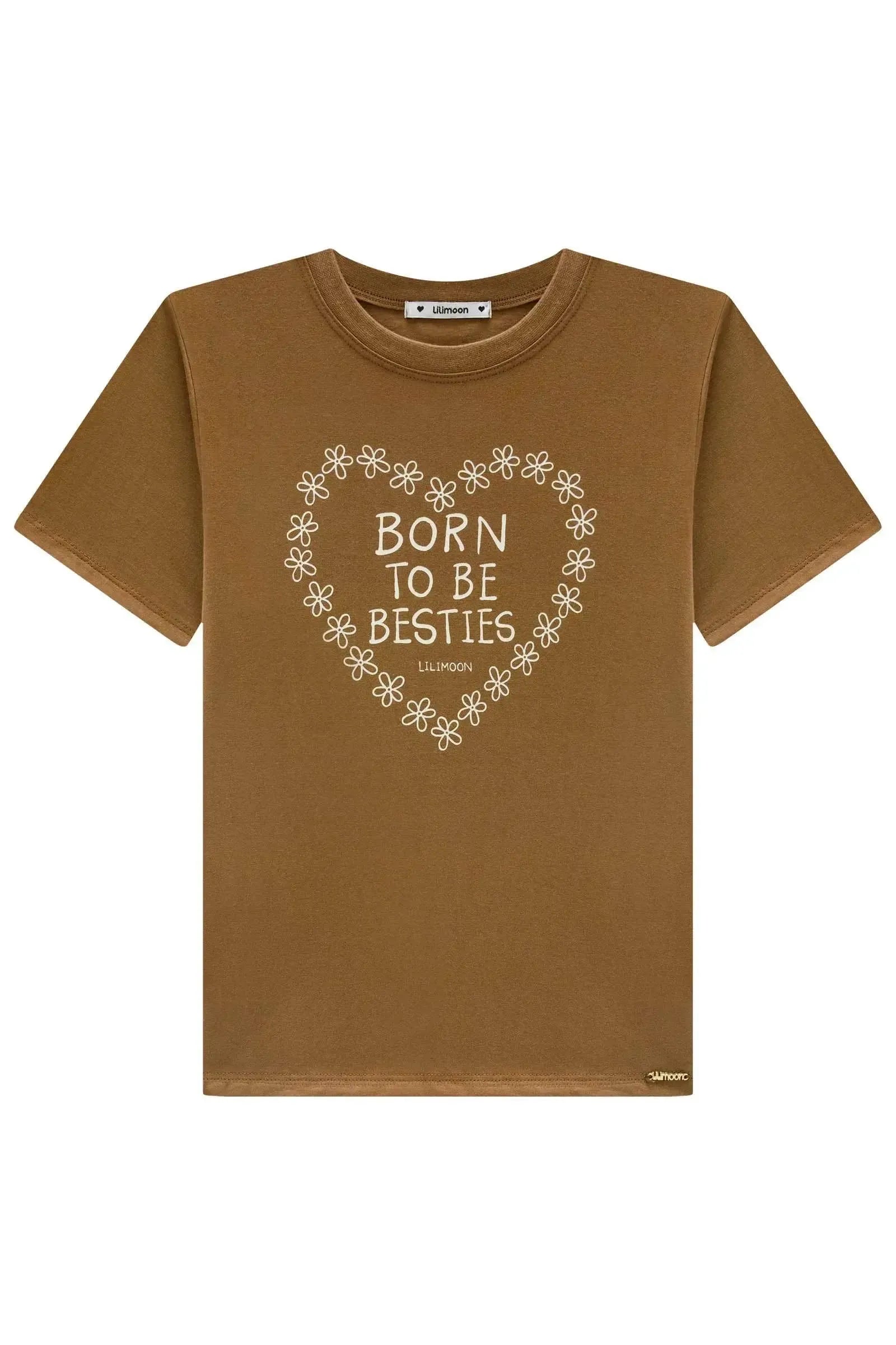 Camiseta Comfy em Meia Malha 97927 Lilimoon Teen Menina