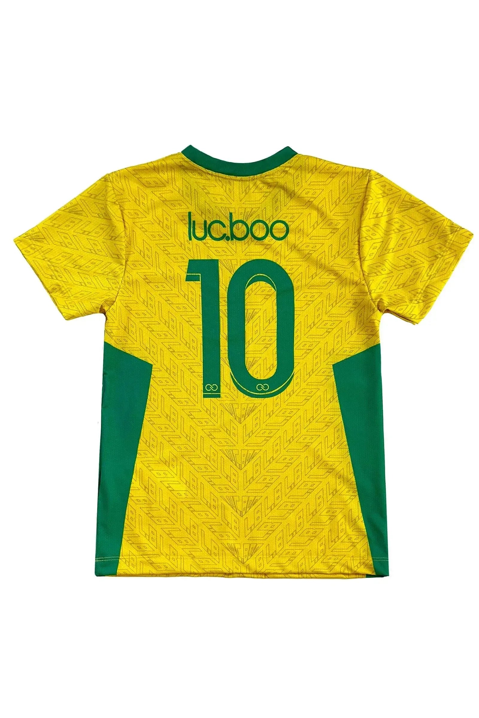 Camiseta Copa Brasil em Malha DRY Esportiva Fresca Leve e Respirável com Visual Vibrante Para Torcer com Conforto e Atitude. 99766 LucBoo Infantil Menino