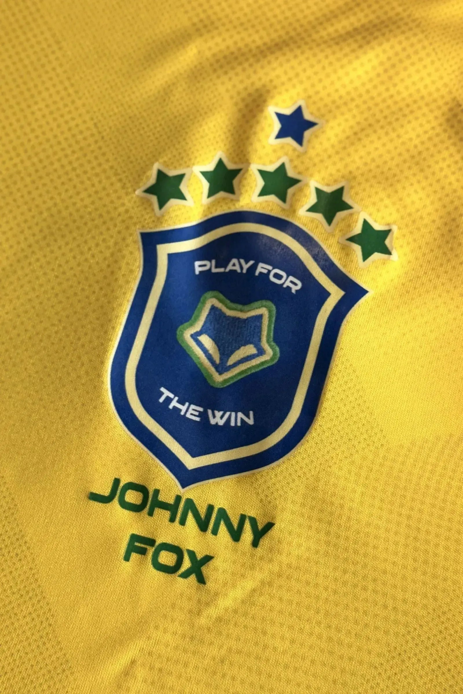 Camiseta Copa Brasil em Malha DRY Esportiva Leve e Respirável com Estampa em Alta Definição. Conforto Total Para Torcer. 99735 Johnny Fox Teen Menino