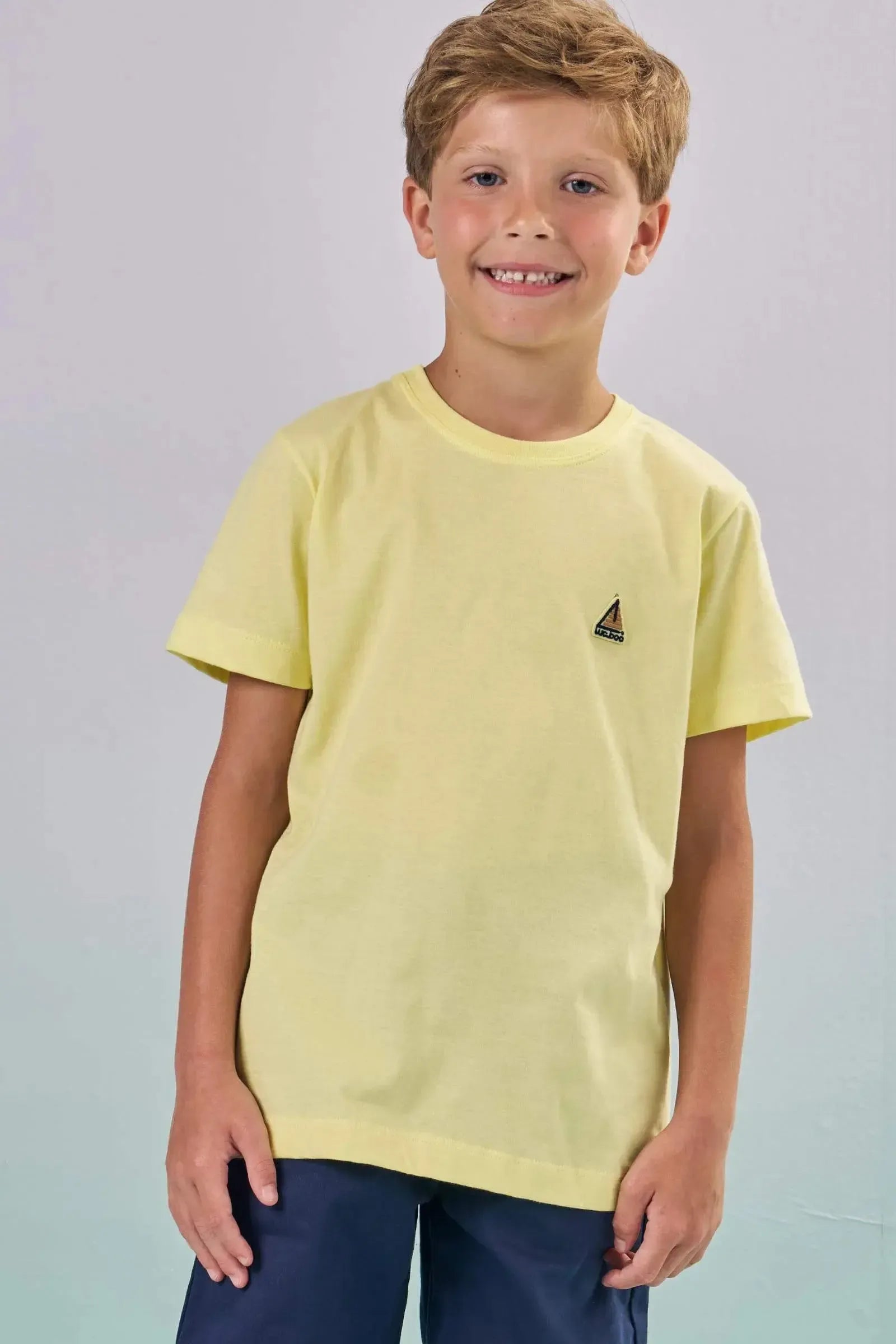 Camiseta em Emia Malha 87352 LucBoo Infantil Menino