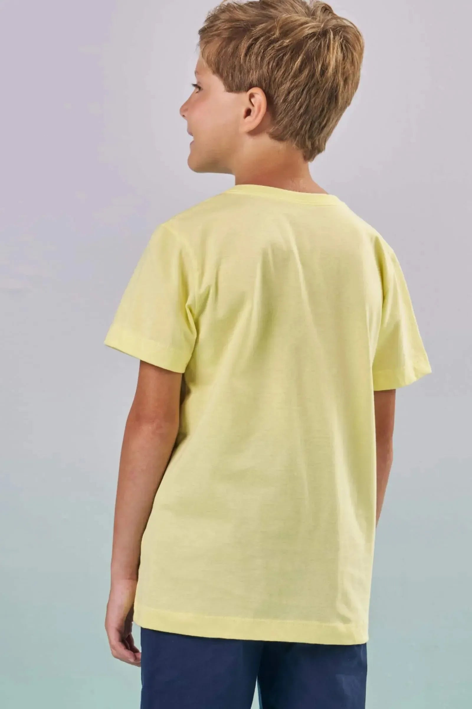 Camiseta em Emia Malha 87352 LucBoo Infantil Menino