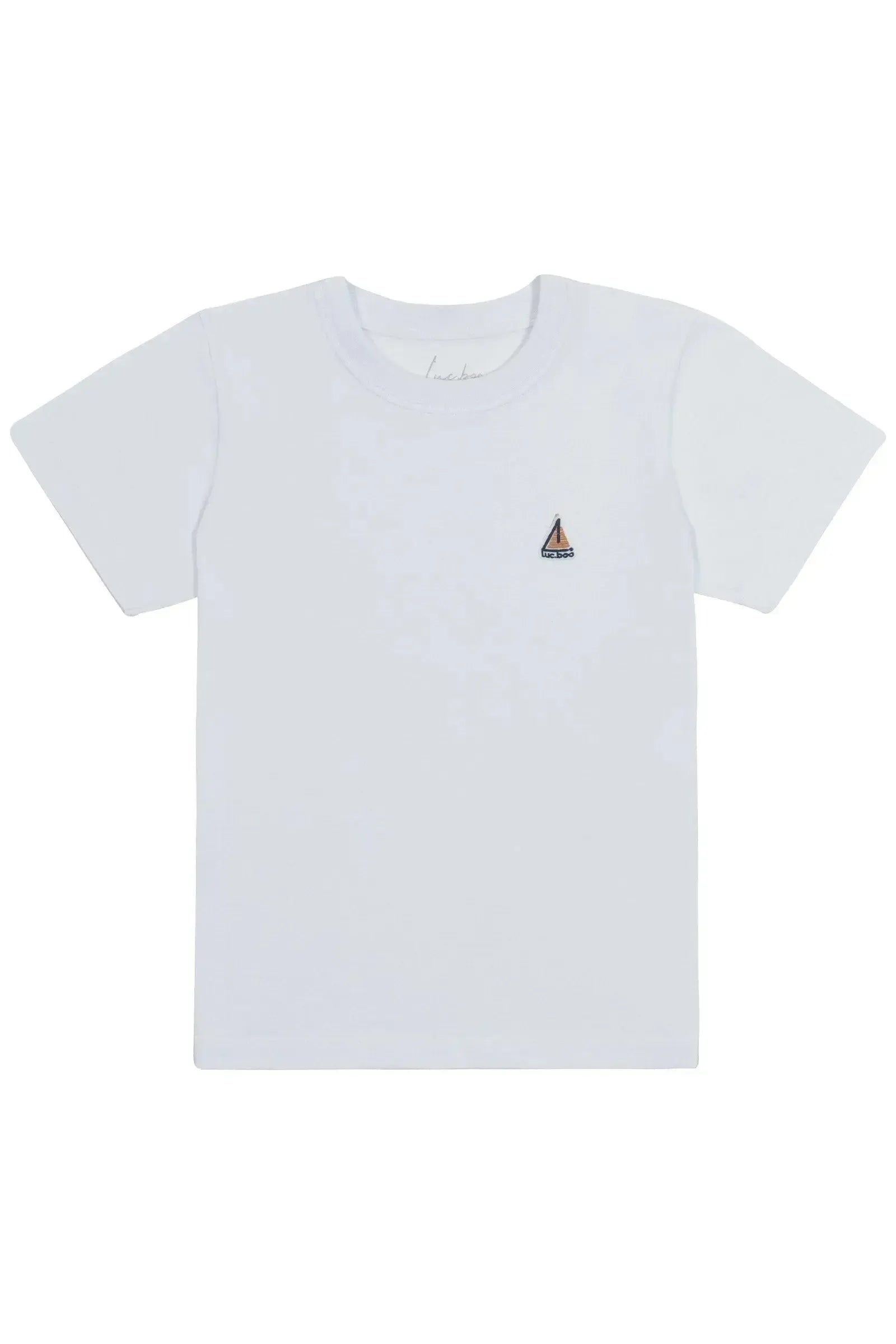 Camiseta em Emia Malha 87352 LucBoo Infantil Menino