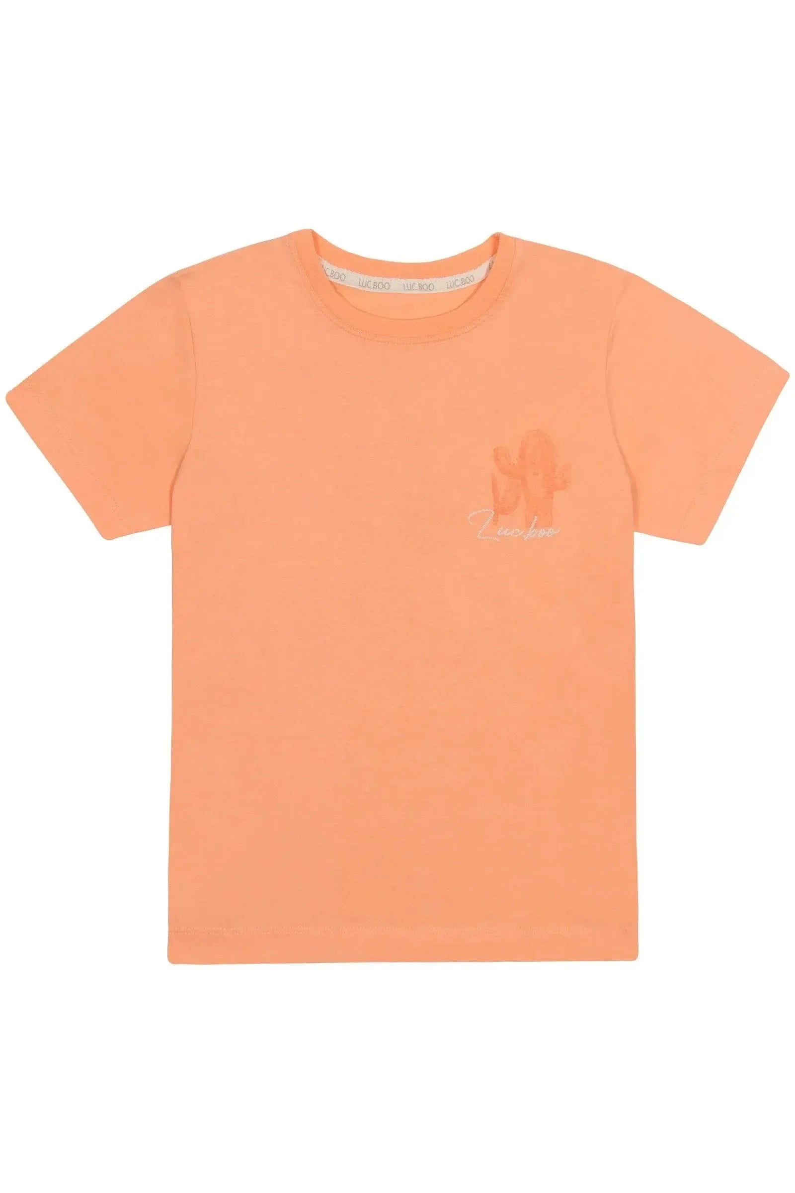 Camiseta em Malha 86547 LucBoo Infantil Menino