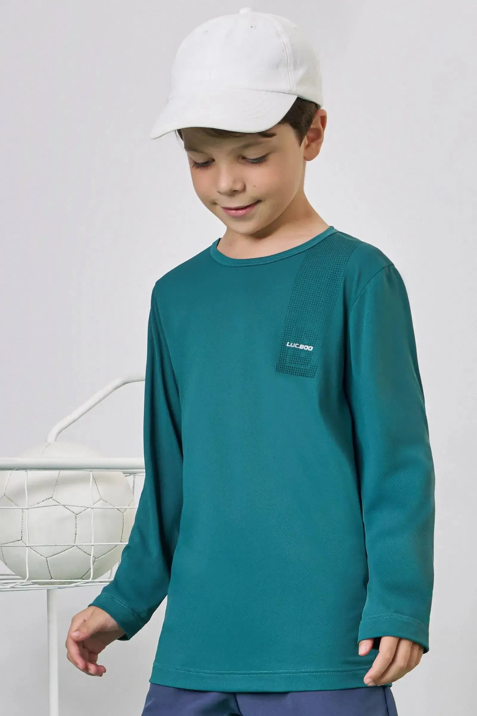 Camiseta em Malha Air Fit 90428 LucBoo Infantil Menino