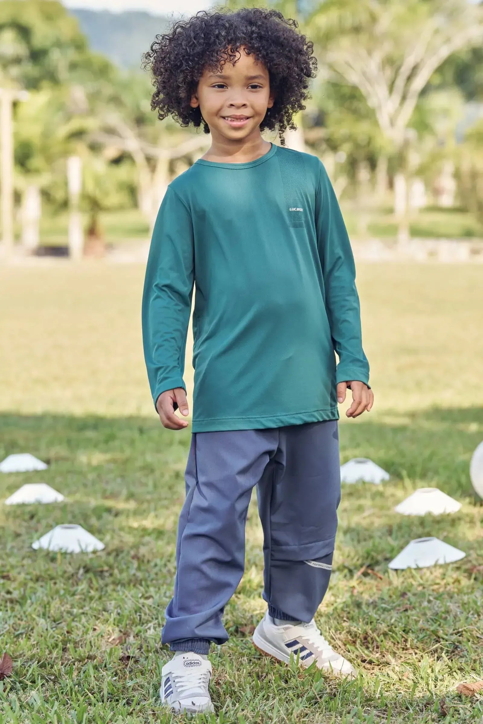 Camiseta em Malha Air Fit 90428 LucBoo Infantil Menino