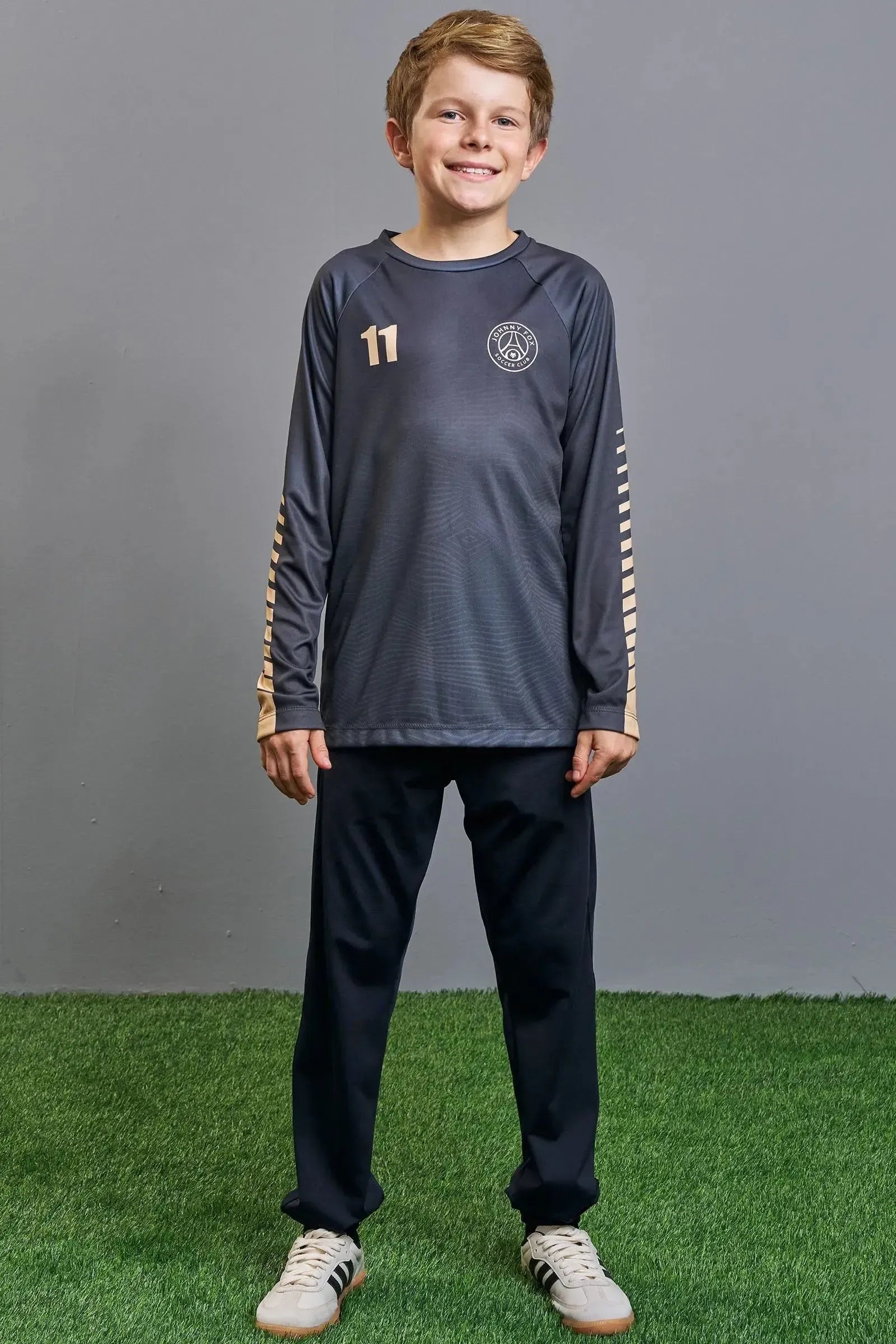 Camiseta em Malha Dry Sport 92916 Johnny Fox Teen Menino