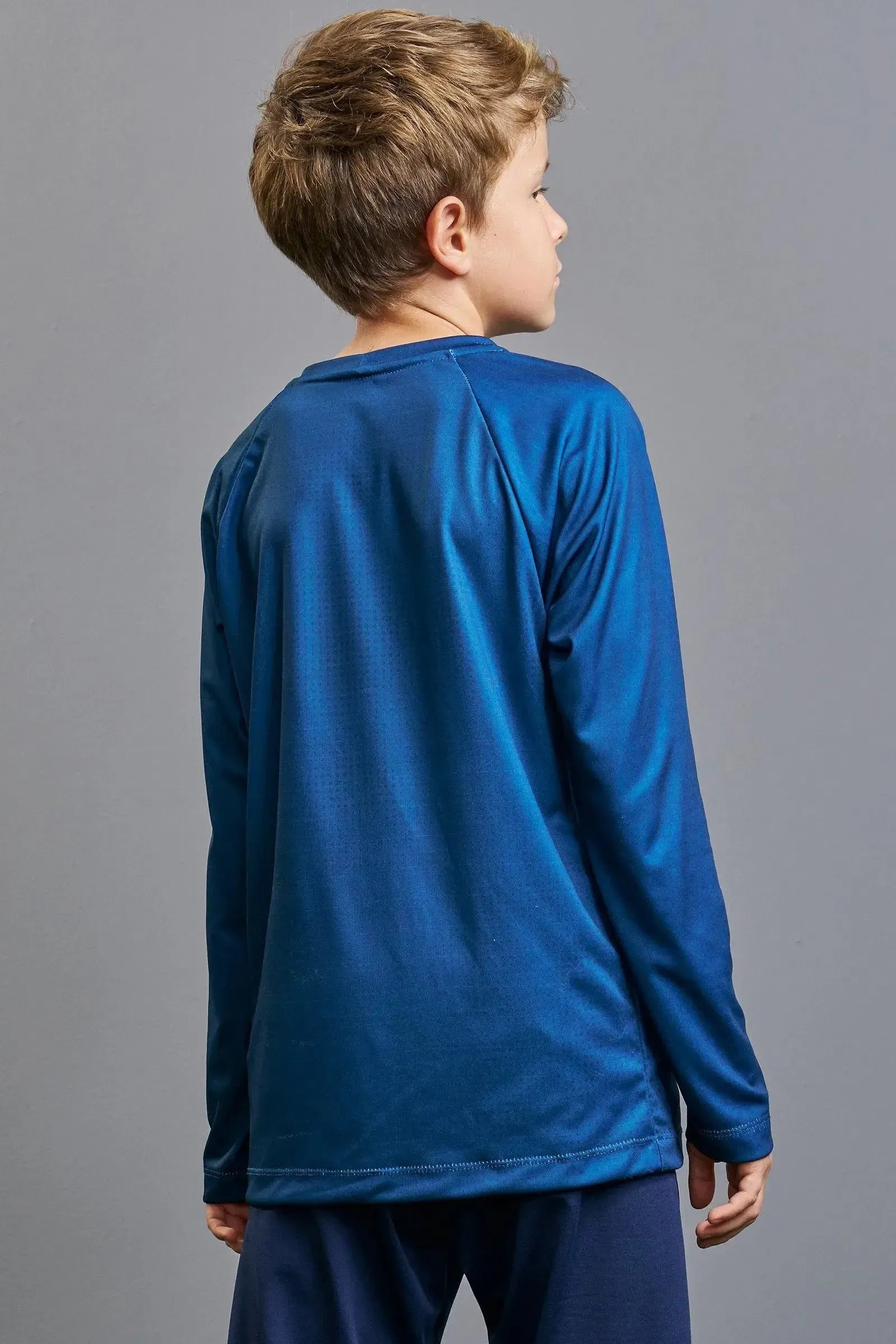 Camiseta em Malha Dry Sport 92925 Johnny Fox Teen Menino