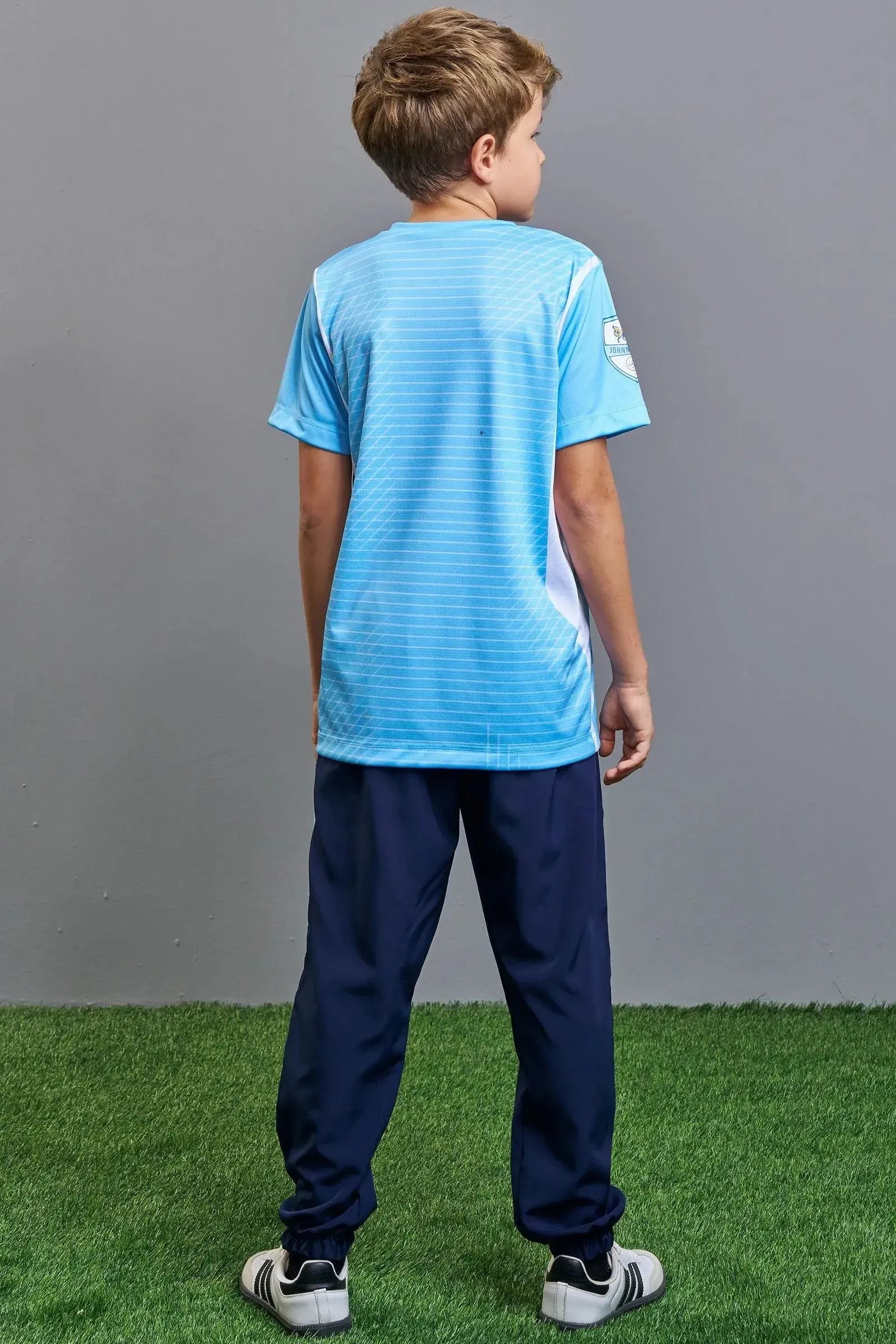 Camiseta em Malha Dry Sport 92929 Johnny Fox Teen Menino