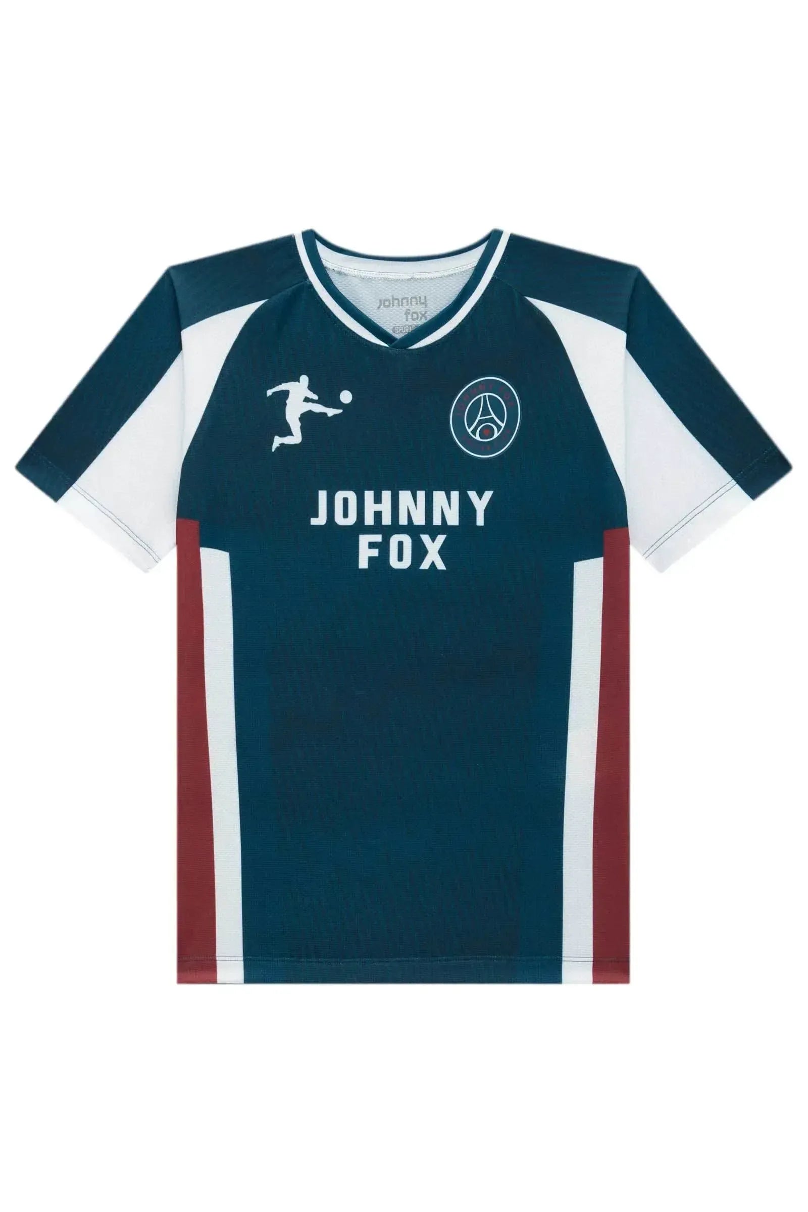 Camiseta em Malha Dry Sports 96366 Johnny Fox Teen Menino