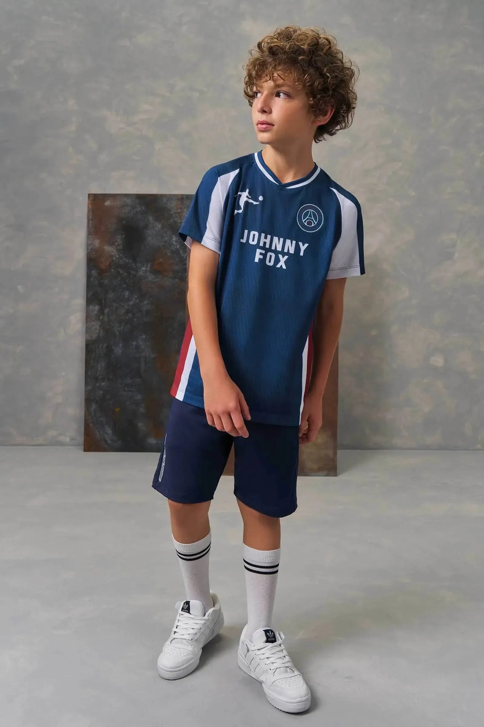 Camiseta em Malha Dry Sports 96366 Johnny Fox Teen Menino